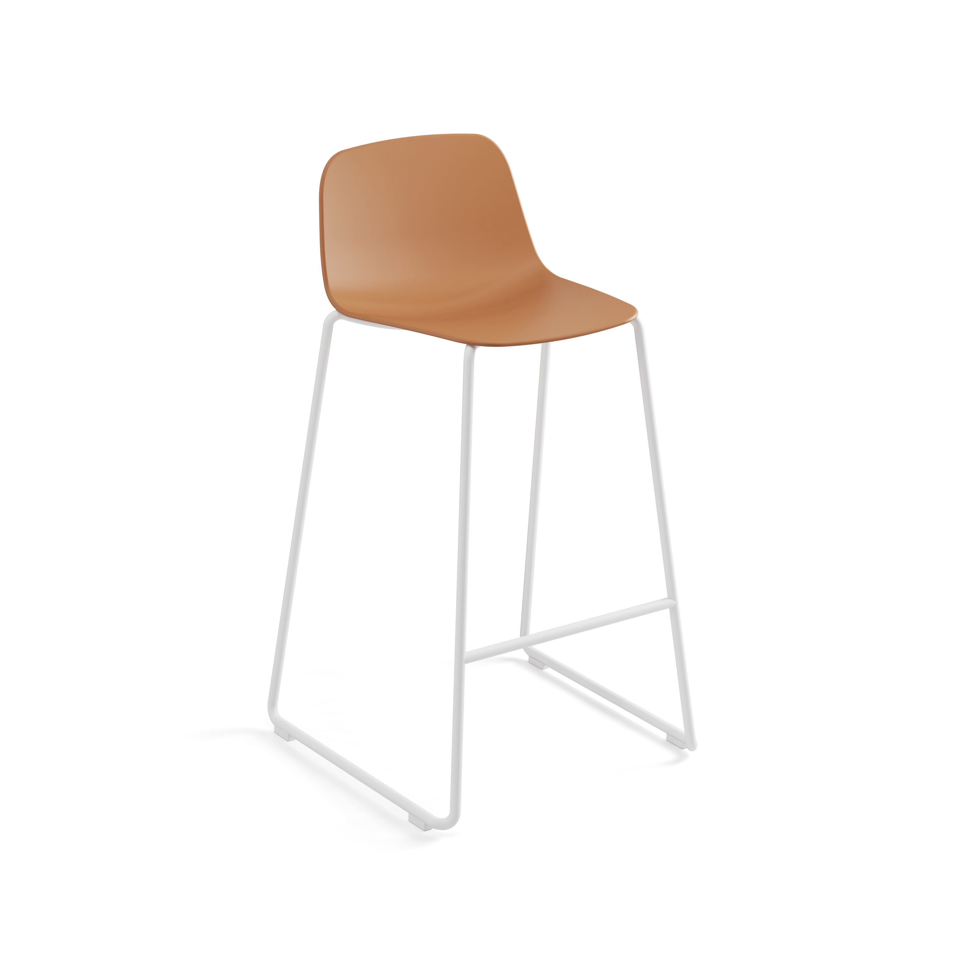 Mostrar el producto Maarten Plastic stool - sled base counter height del fabricante viccarbe