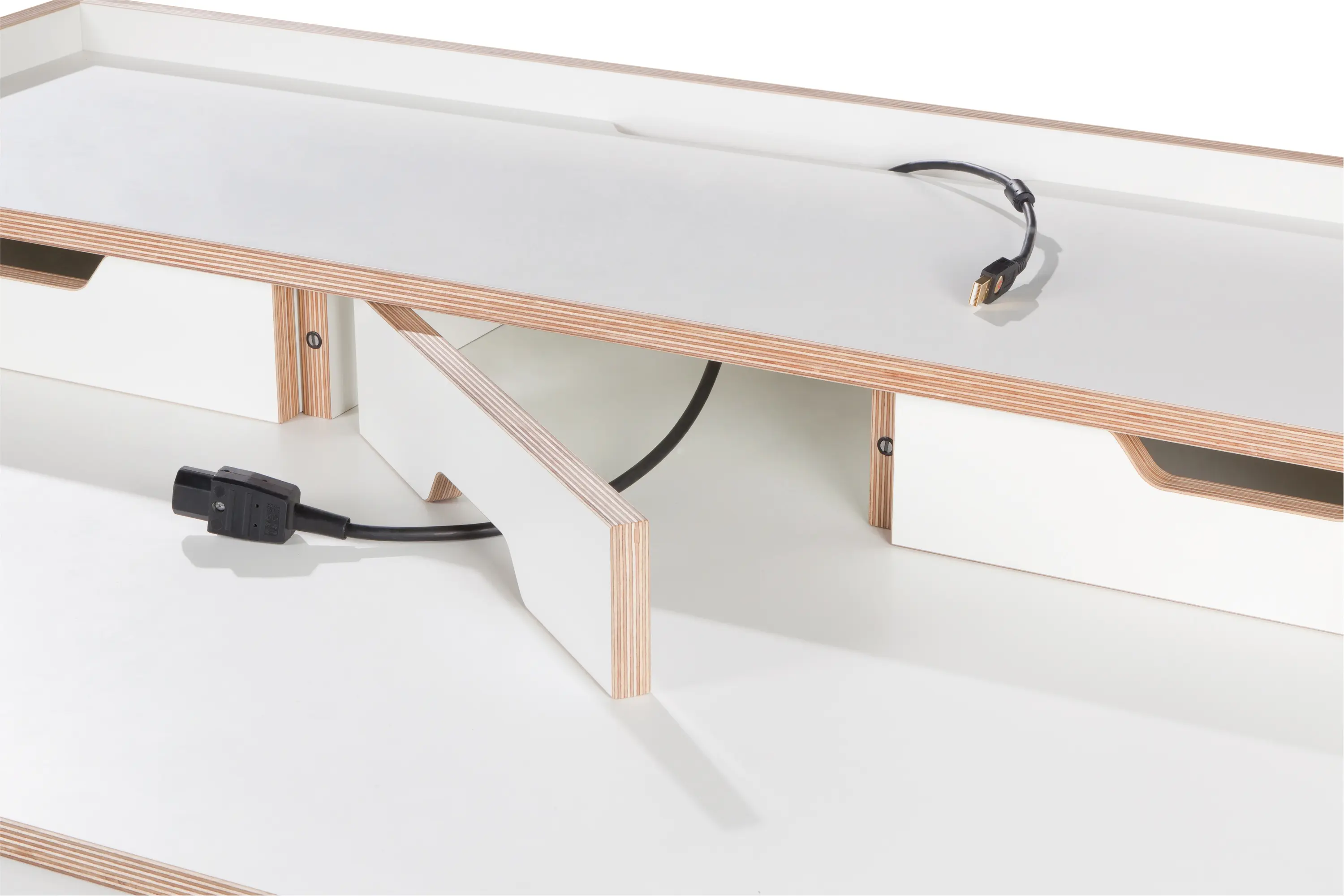 Müller small living - Plane bureau CPL white