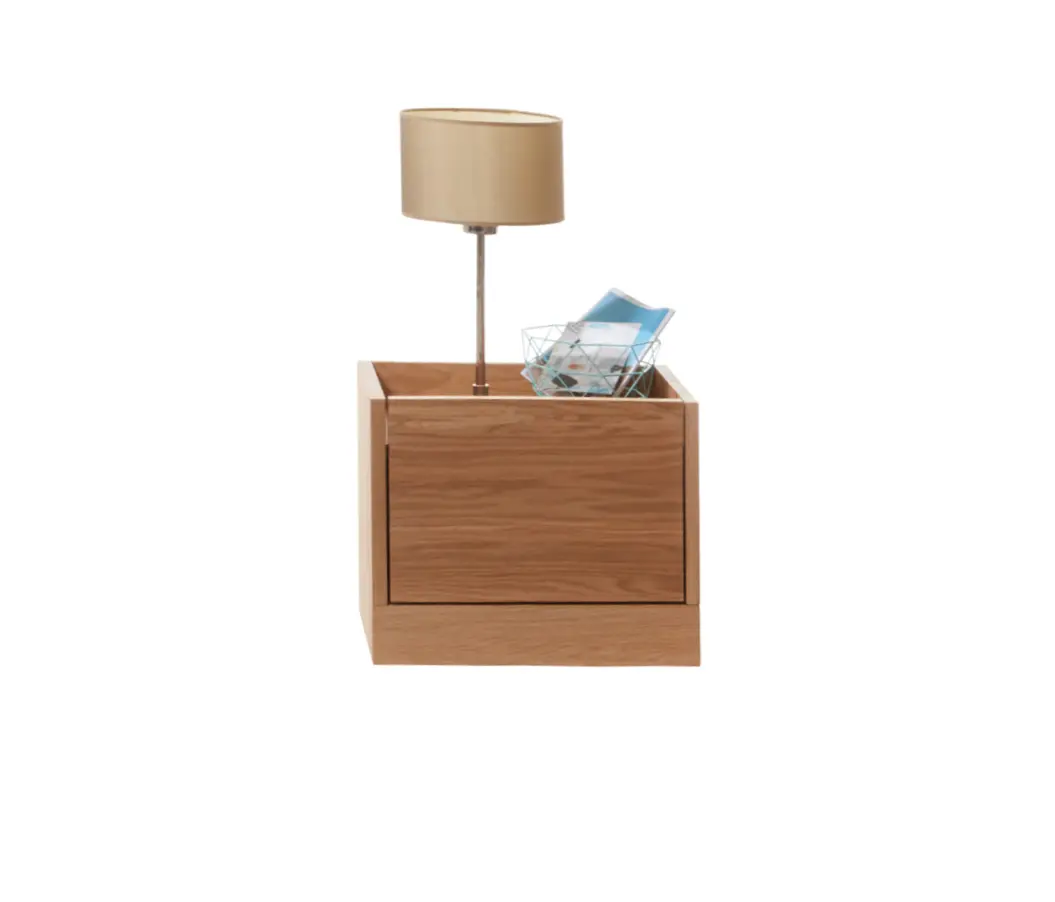 Müller small living - Flai bedside table solid oak