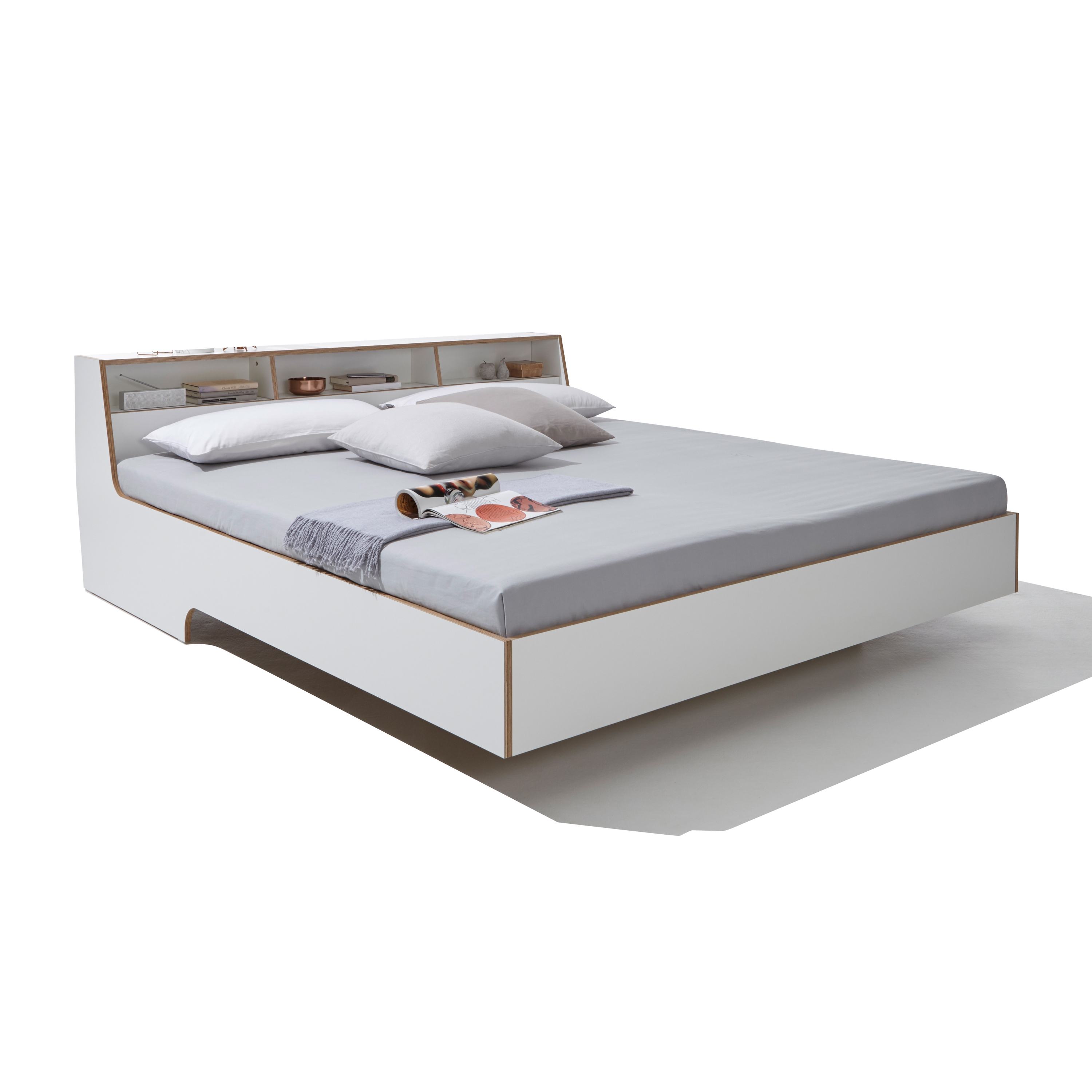 Display product Slope bed CPL white from manufacturer Müller small living