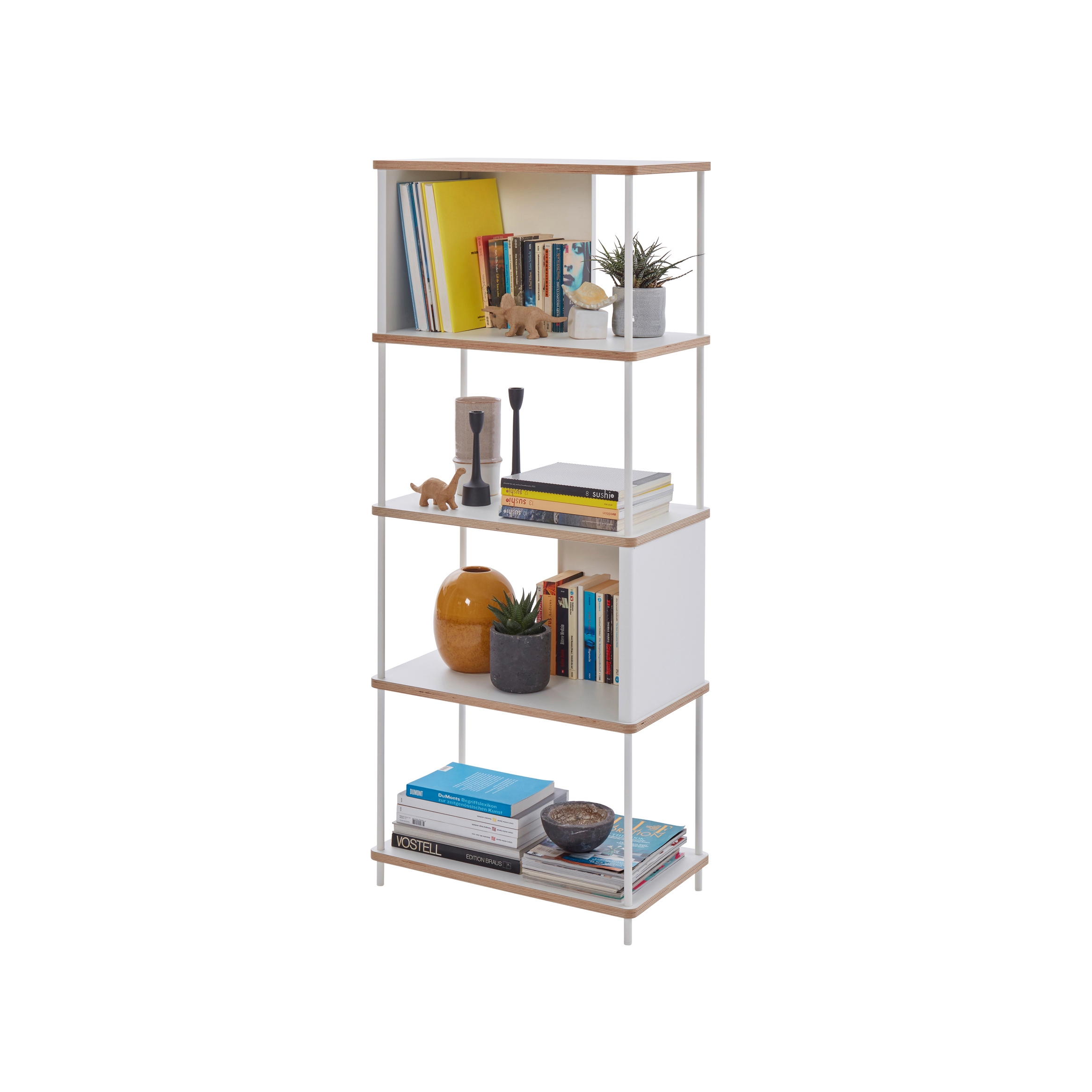 Mostra il prodotto Pal shelf 
laquered in 20 colours
60 cm width del produttore Müller small living