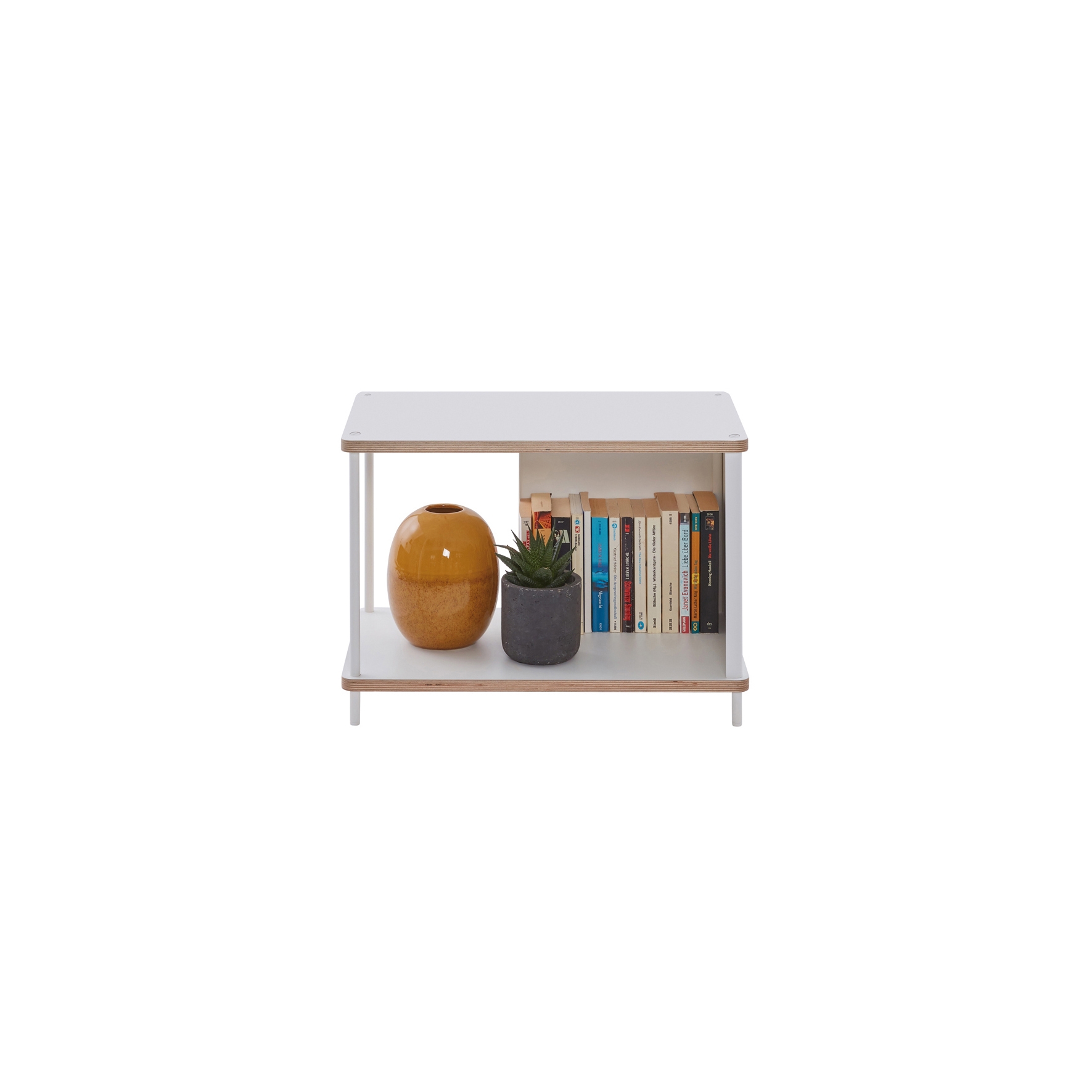 Display product Pal shelf 
laquered in 20 colours
60 cm width from manufacturer Müller small living