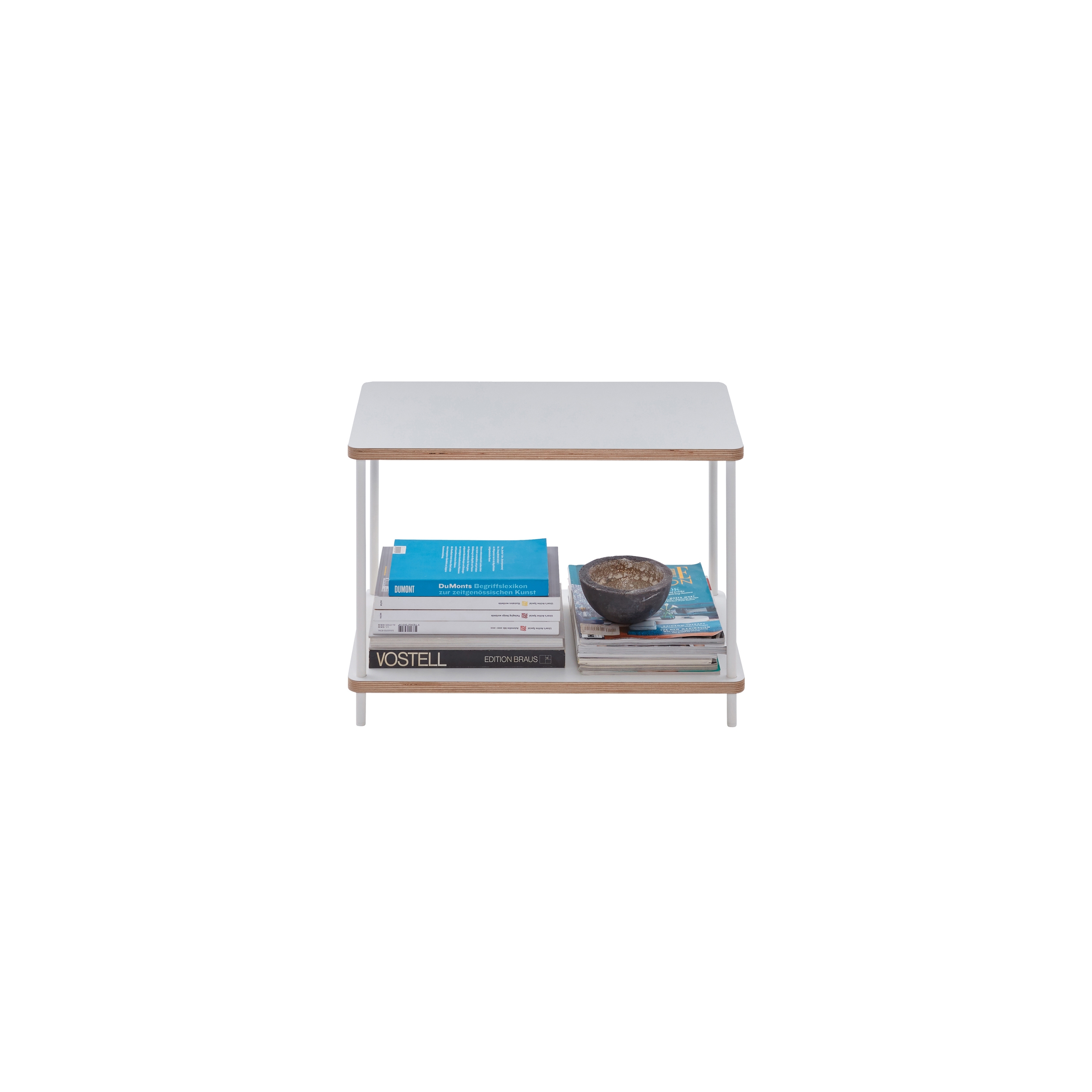 Display product Pal shelf 
laquered in 20 colours
60 cm width from manufacturer Müller small living