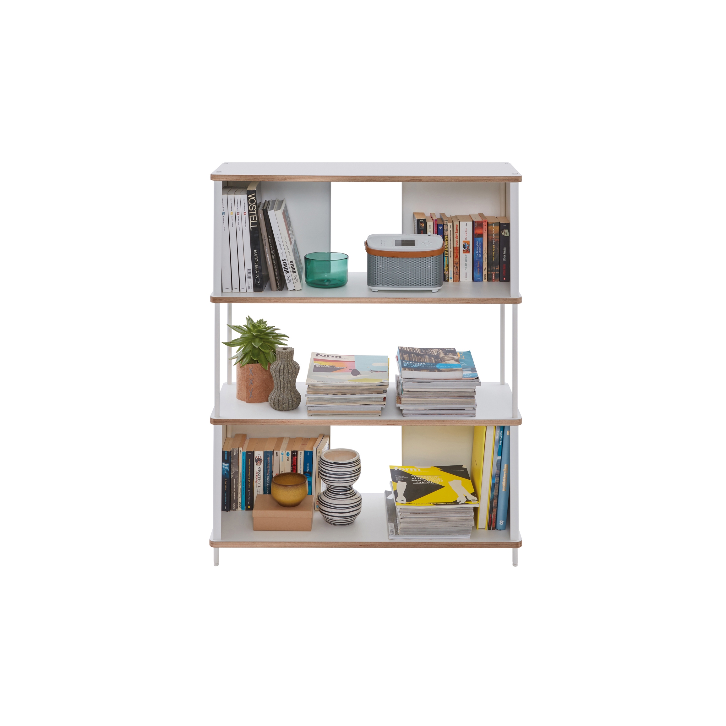 Display product Pal shelf 
laquered in 20 colours
90 cm width from manufacturer Müller small living