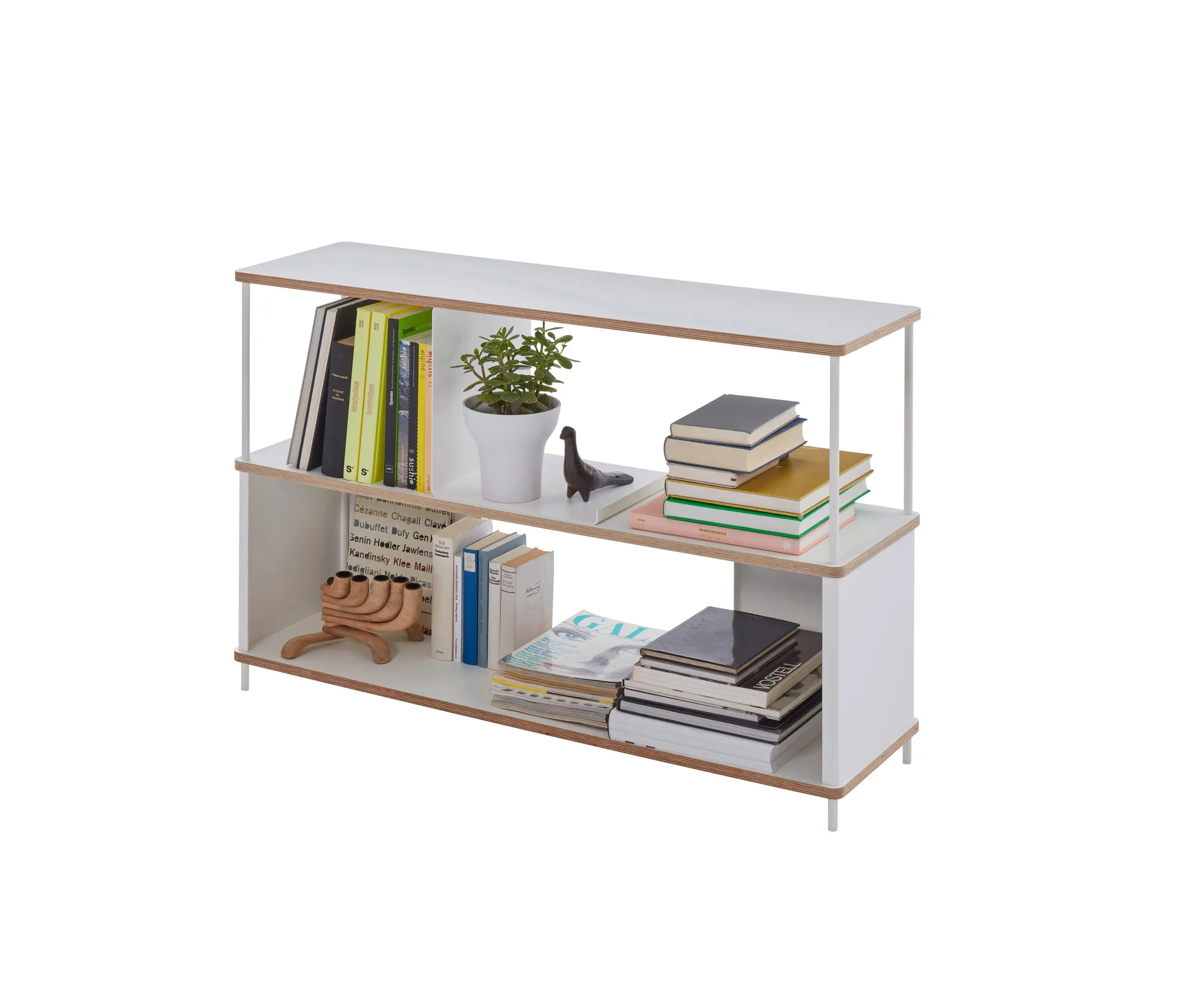 Müller small living - Pal shelf 
laquered in 20 colours
120 cm width