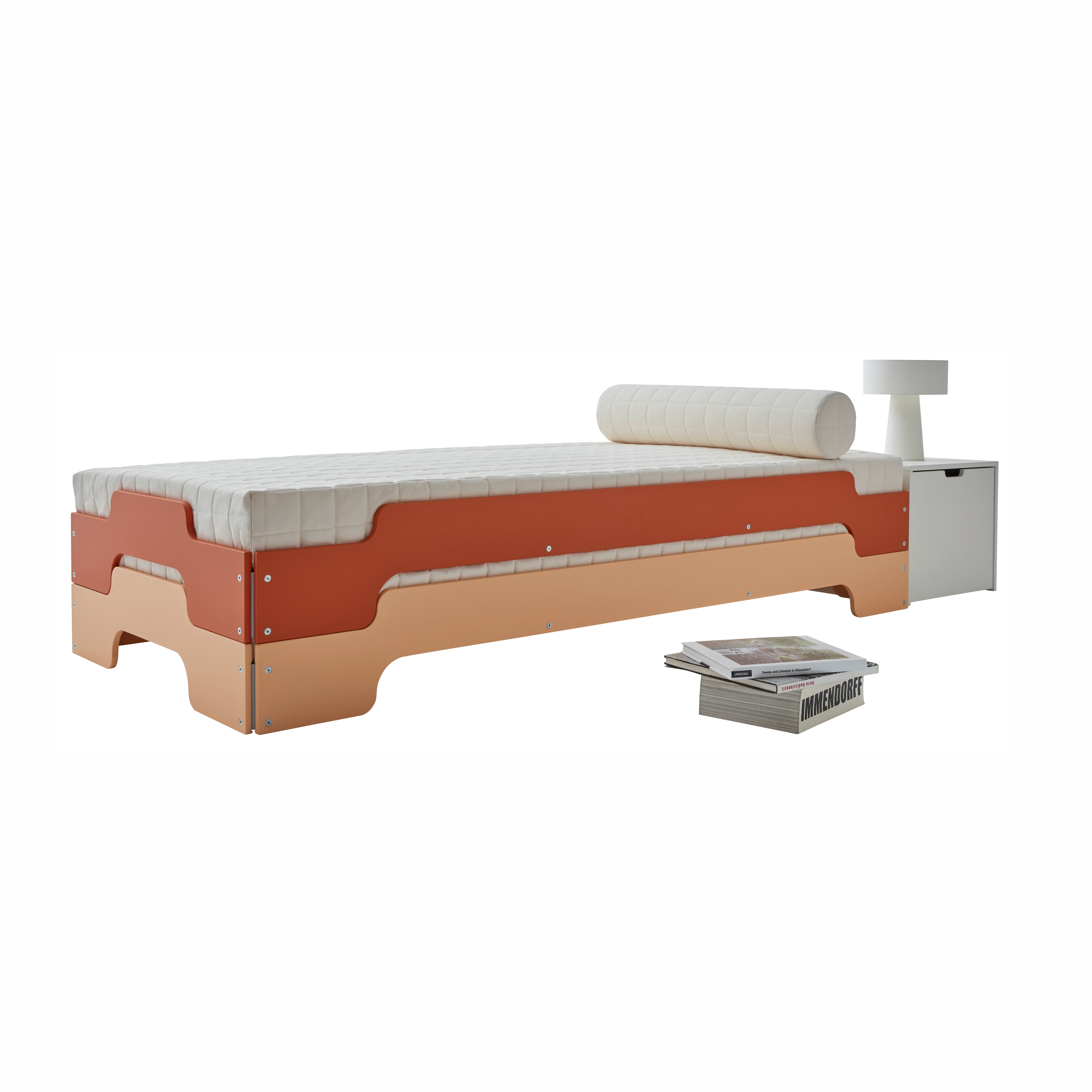 Afficher le produit Stacking bed lacquered in standard colours du fabricant Müller small living