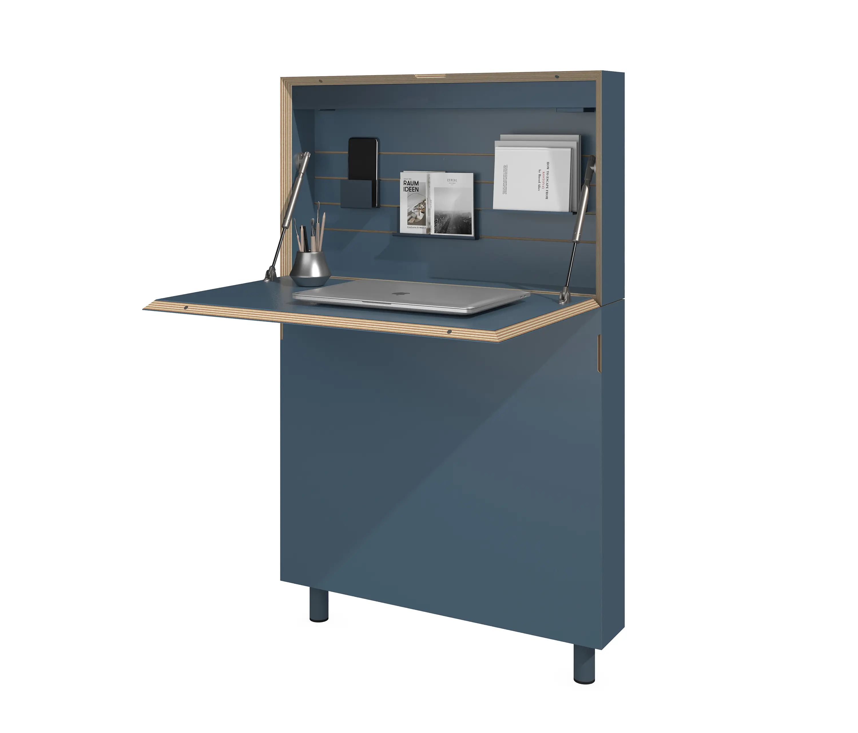 Müller small living - Flatmate linoleum smokey blue