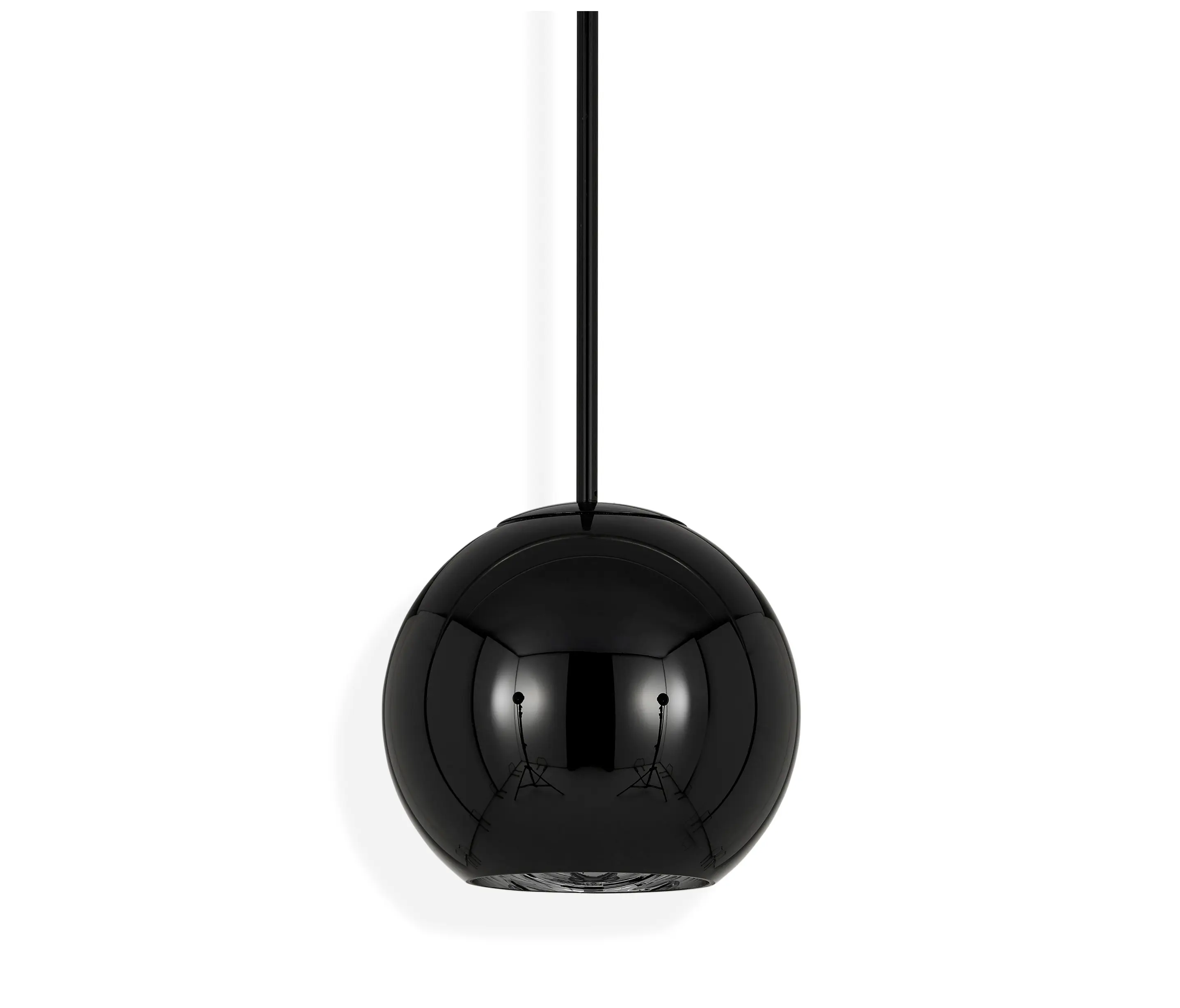 Tom Dixon - Copper Round 25cm Pendant Black
