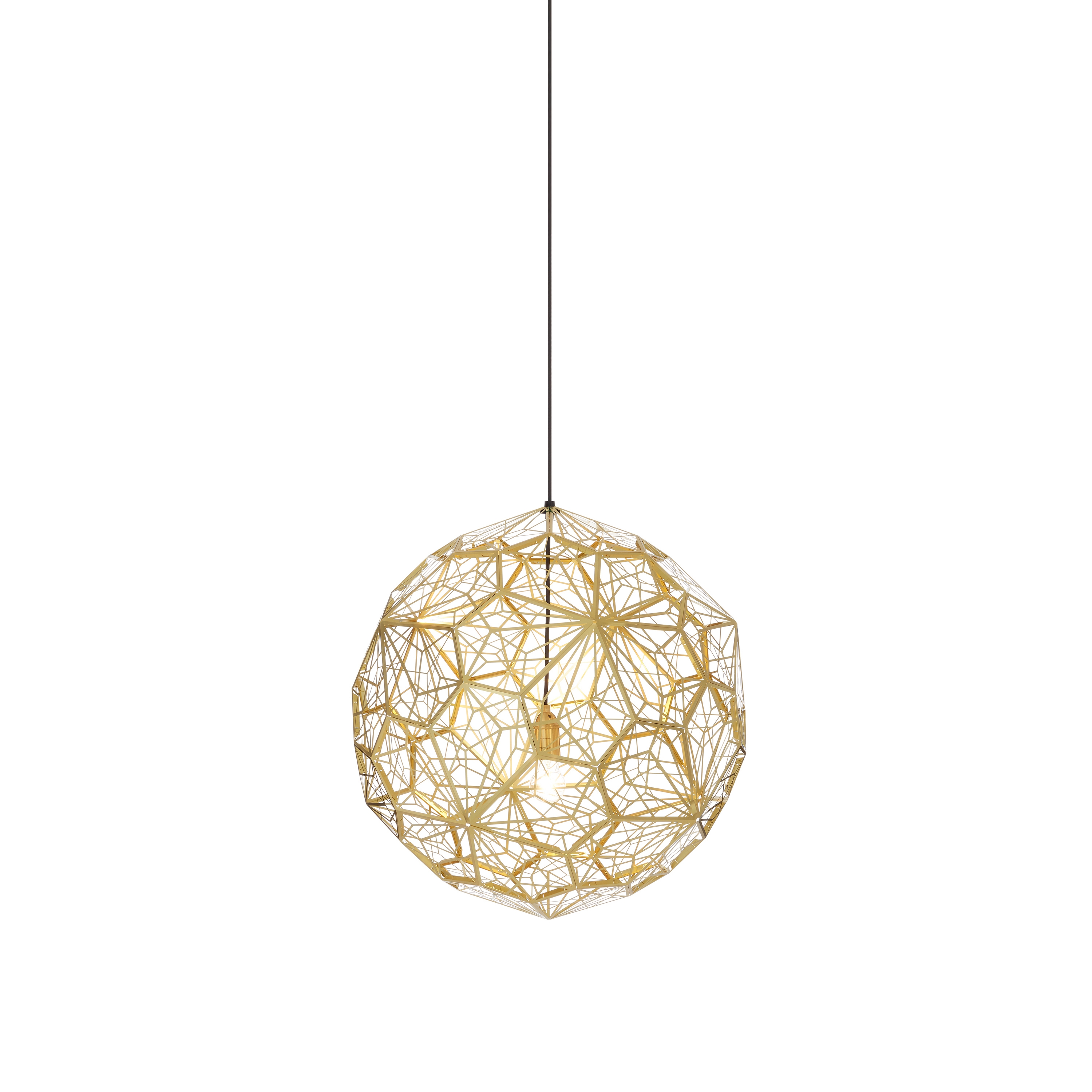 Afficher le produit Etch Web Brass Pendant du fabricant Tom Dixon
