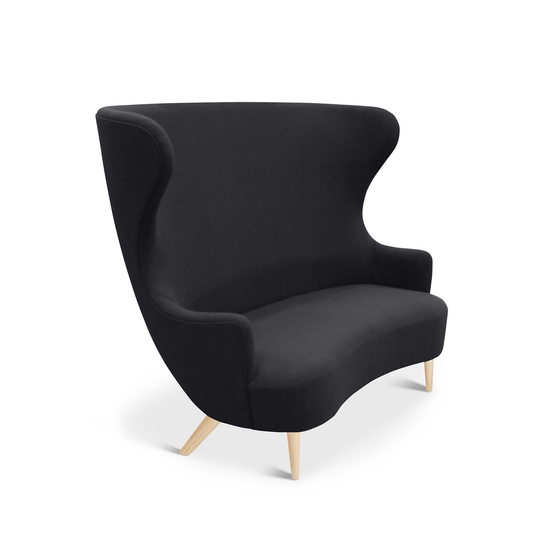 Wingback Sofa Natural Leg Hallingdal 65
