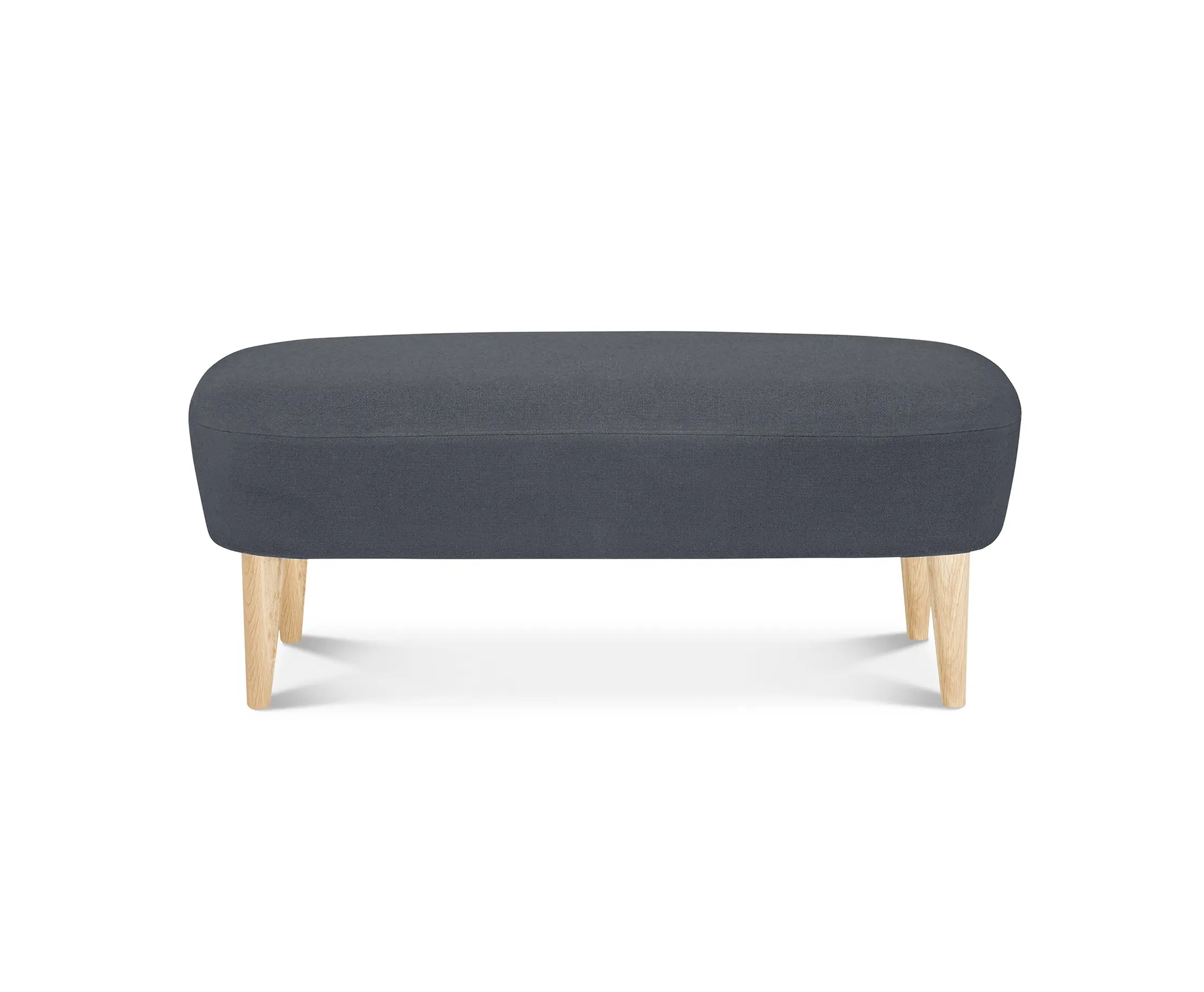 Tom Dixon - Wingback Long Ottoman Natural Leg Hallingdal 65