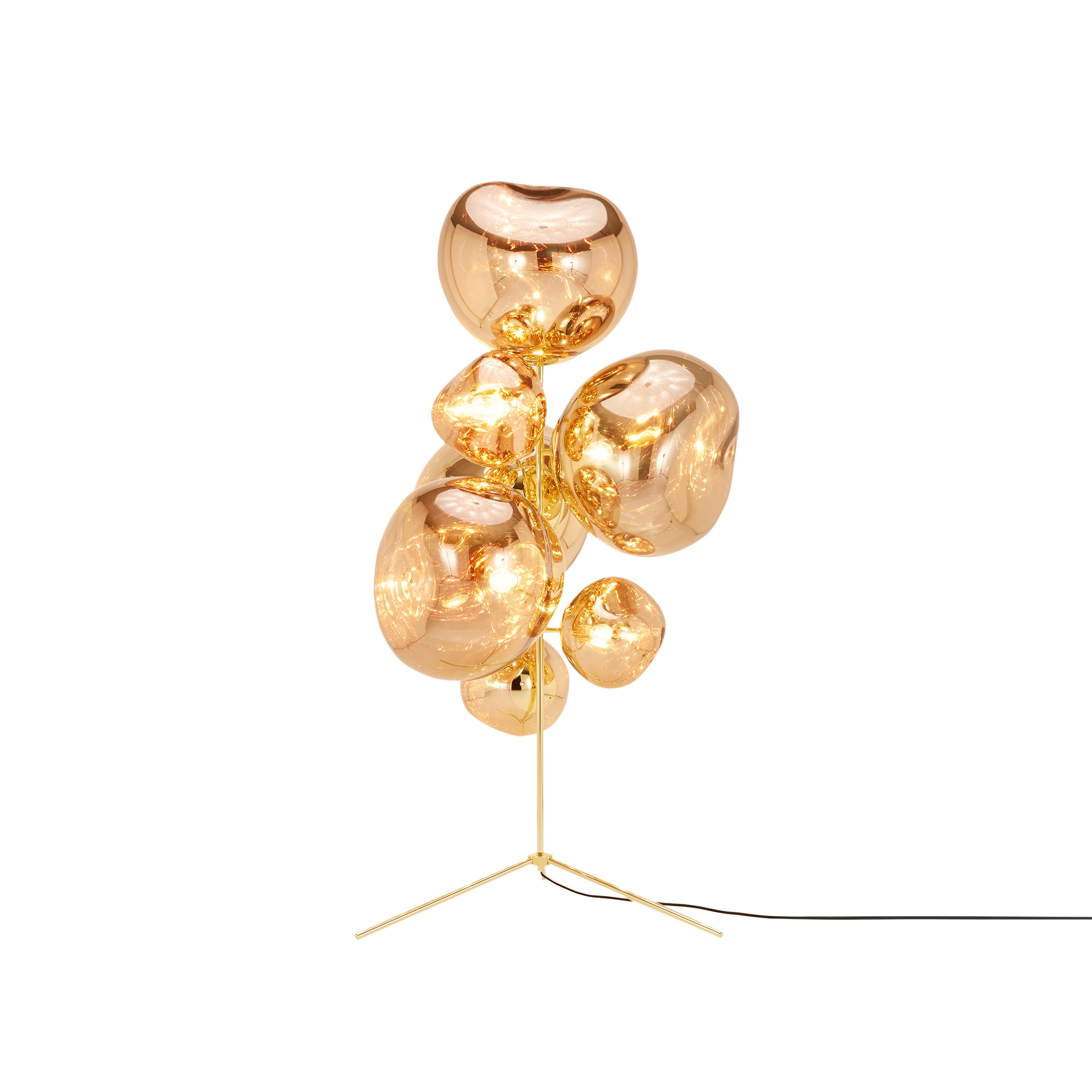 Produkt Melt Stand Gold Chandelier des Herstellers Tom Dixon anzeigen
