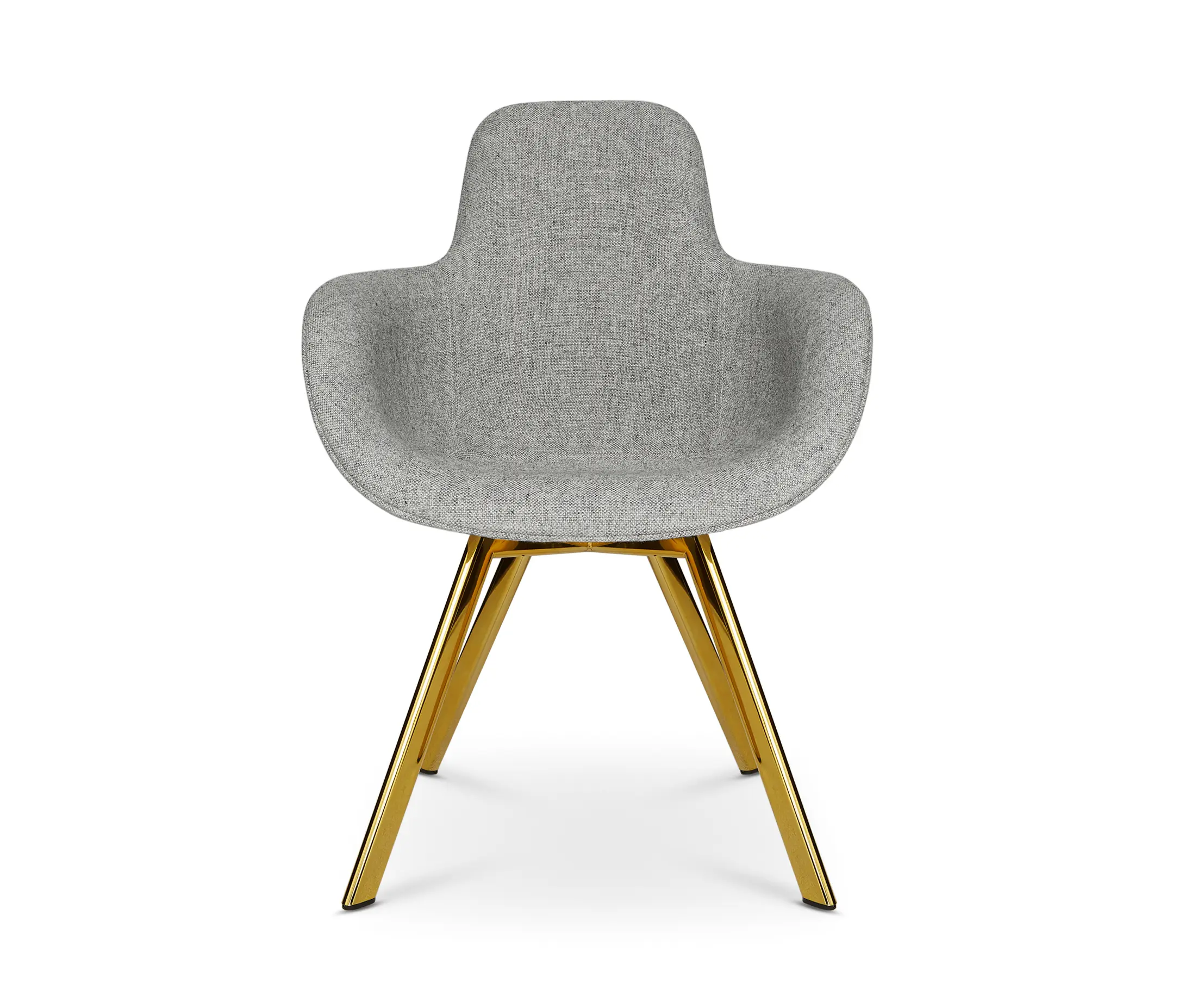 Tom Dixon - Scoop Chair High Back Brass Leg