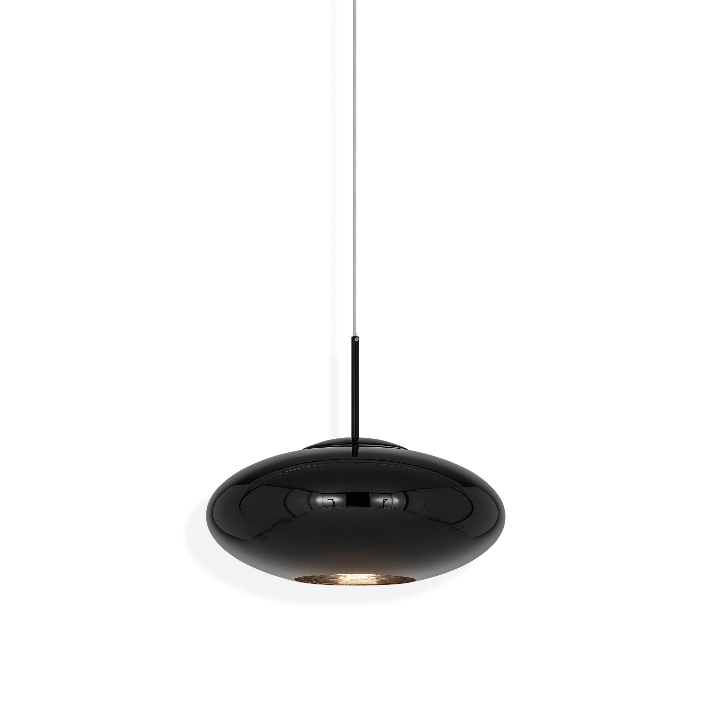 Display product Copper Wide Pendant Black from manufacturer Tom Dixon