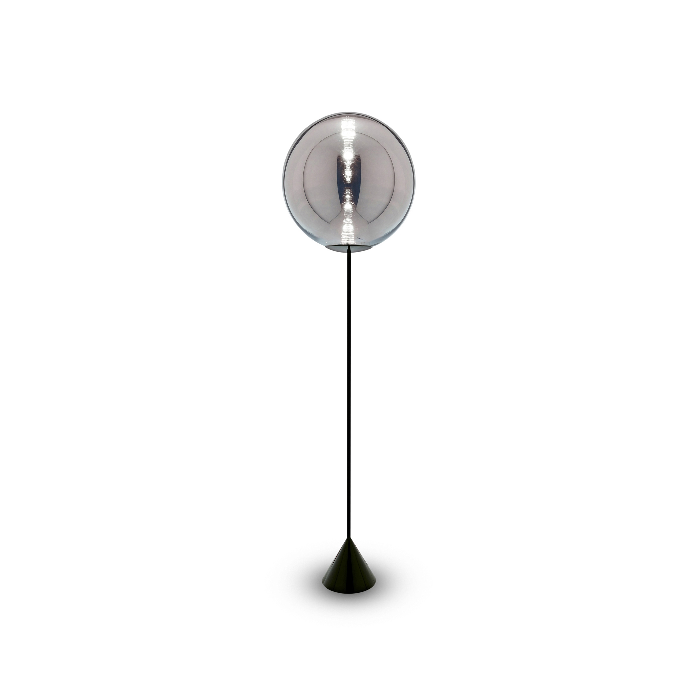 Display product Globe Cone Floor Light LED from manufacturer Tom Dixon