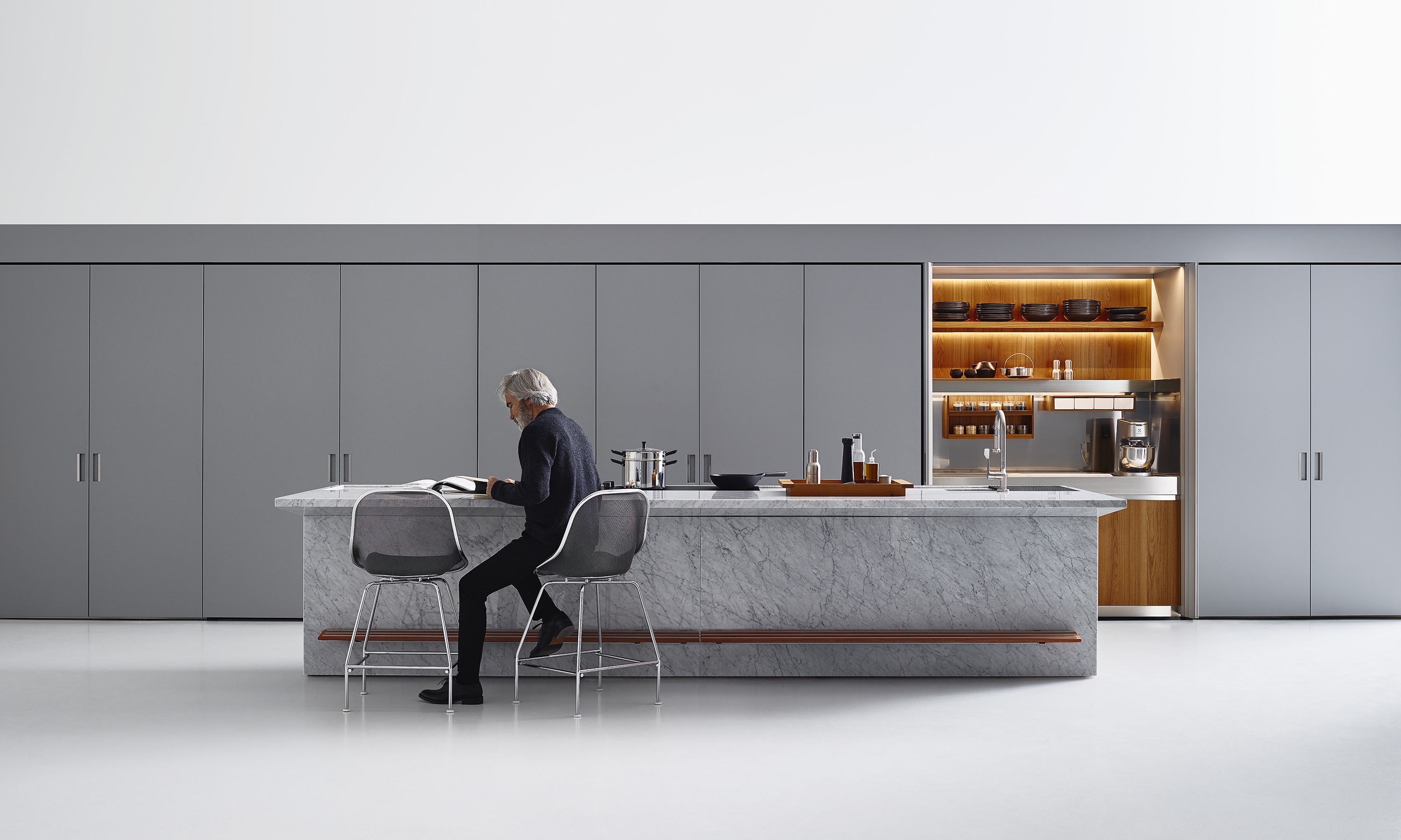 Produkt Lignum et Lapis, New Pocket System des Herstellers Arclinea anzeigen