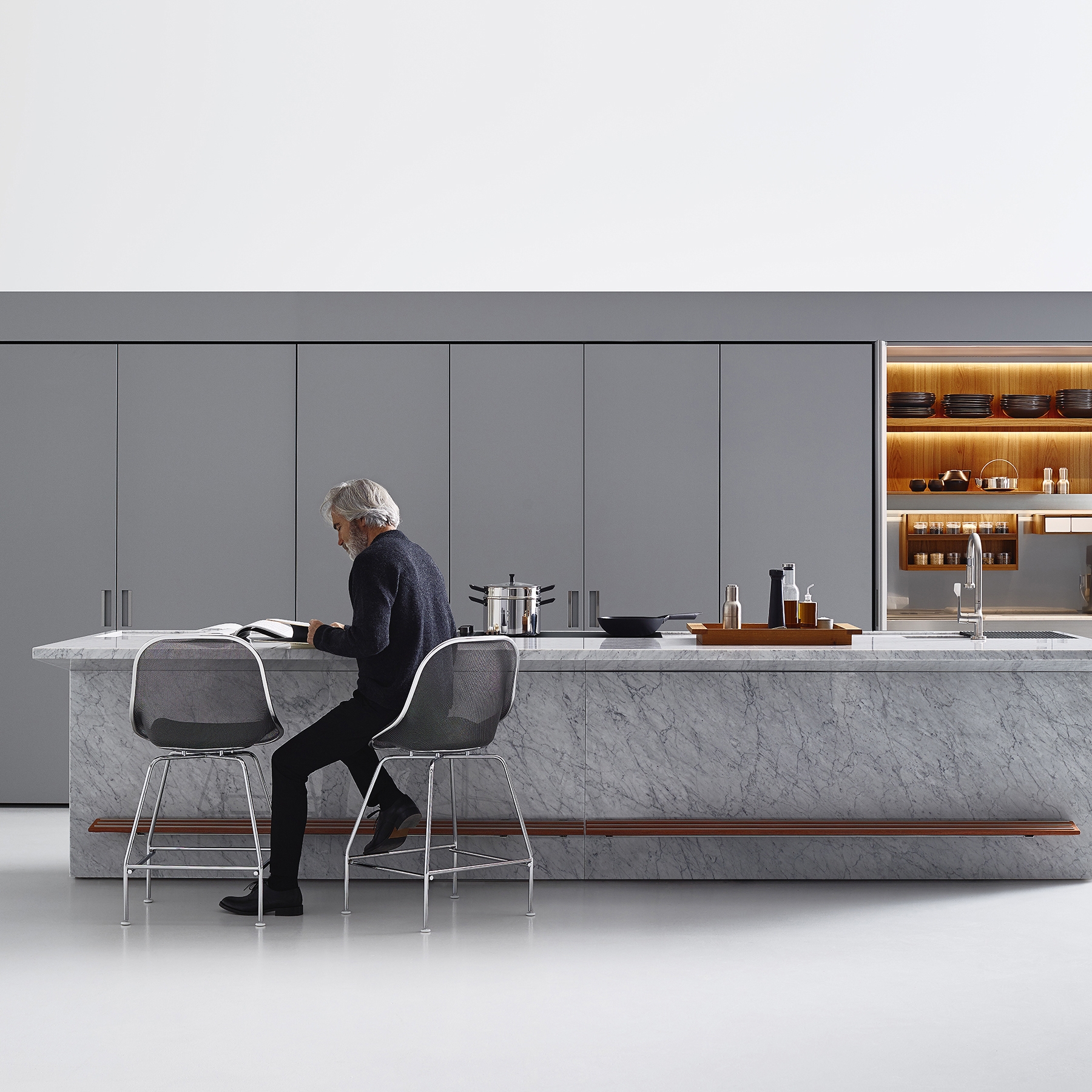 Mostrar el producto Lignum et Lapis, New Pocket System del fabricante Arclinea
