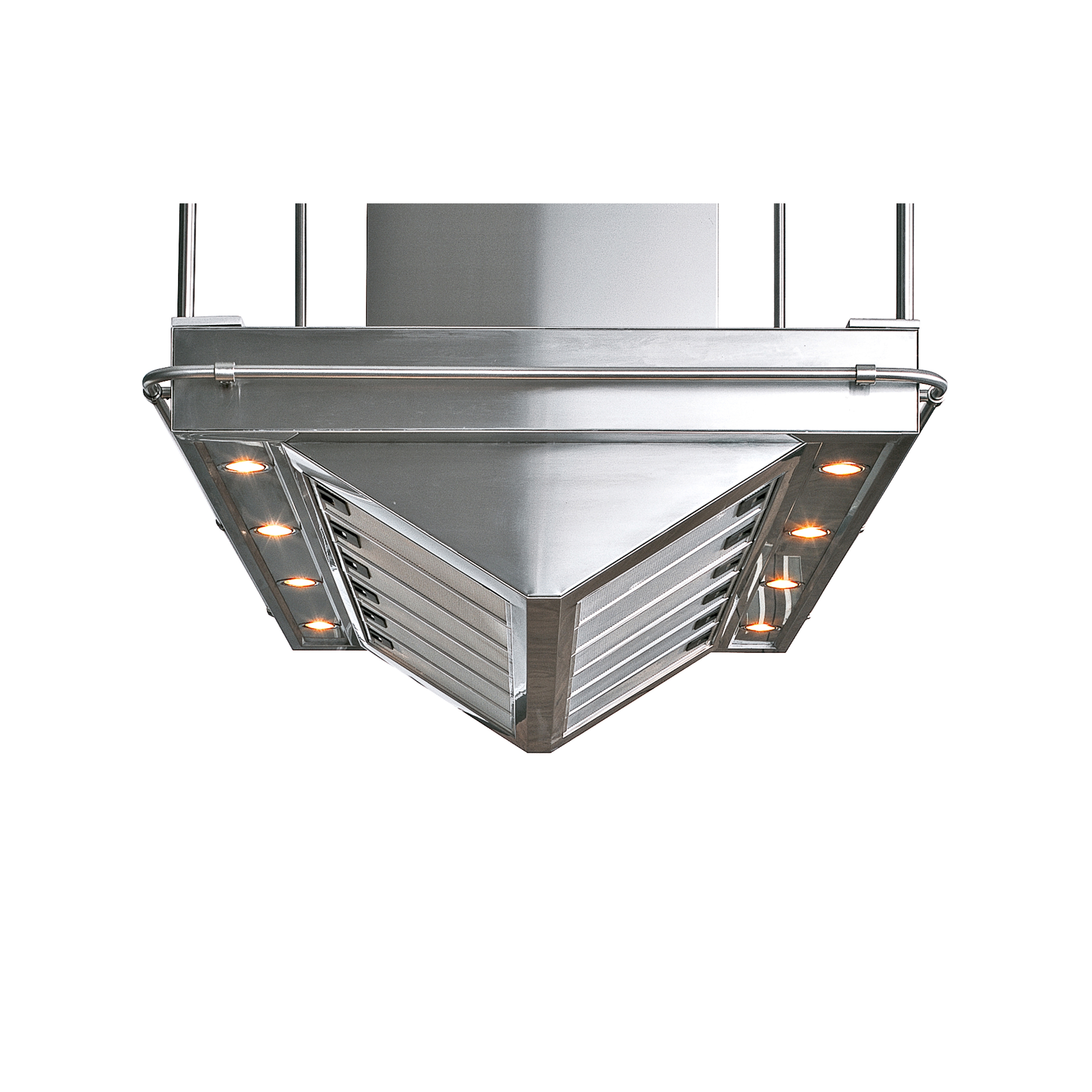 Display product Extraction Systems | Artusi island hood from manufacturer Arclinea