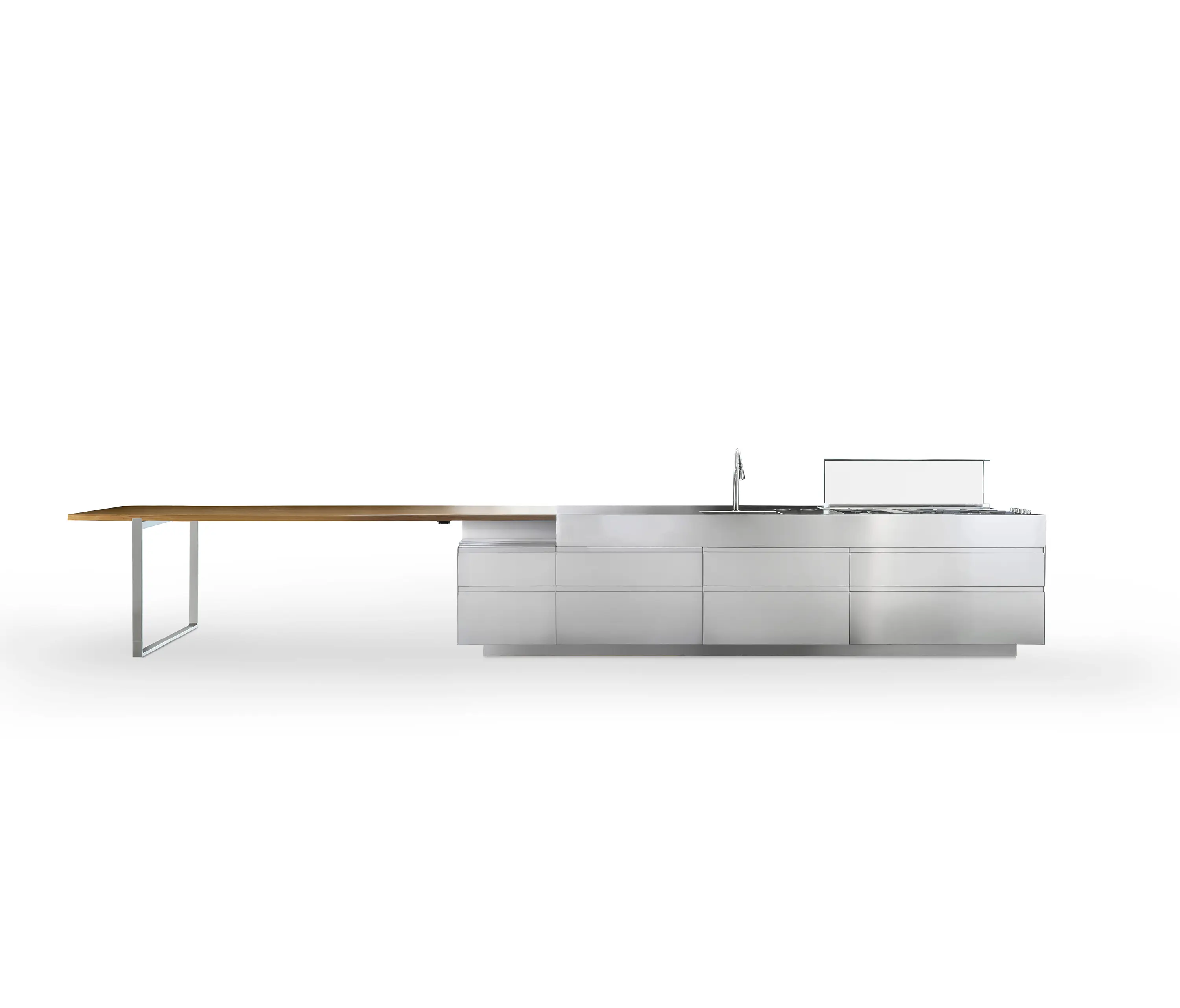 Arclinea - Îlot Convivium avec Table Up & Down