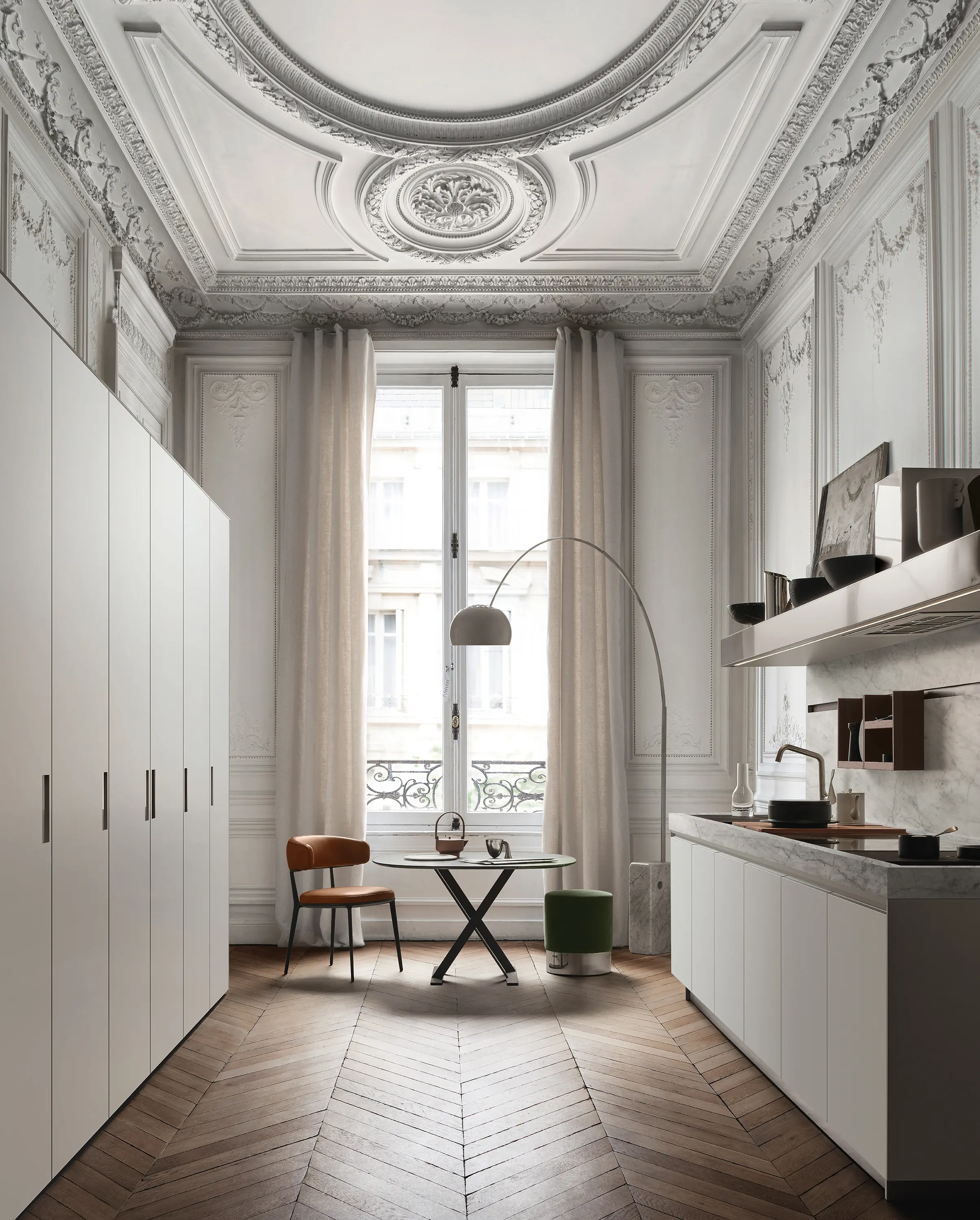 Arclinea - Accessorised Back Panel