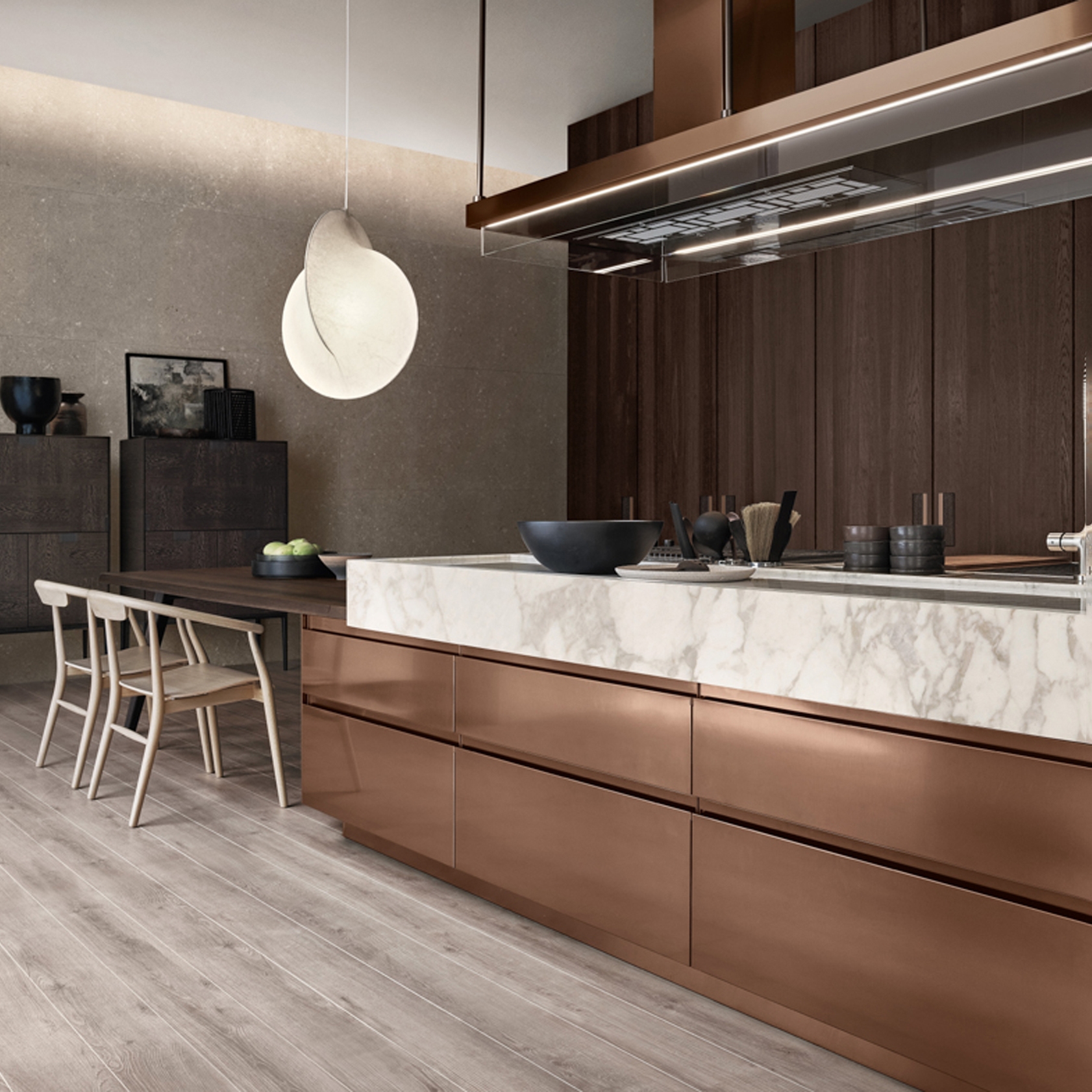 Mostra il prodotto Convivium, Tavolo Integrato del produttore Arclinea