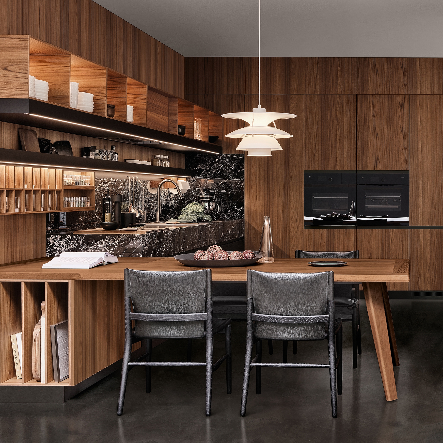 Mostrar el producto Convivium, Mesa Península, WIC del fabricante Arclinea