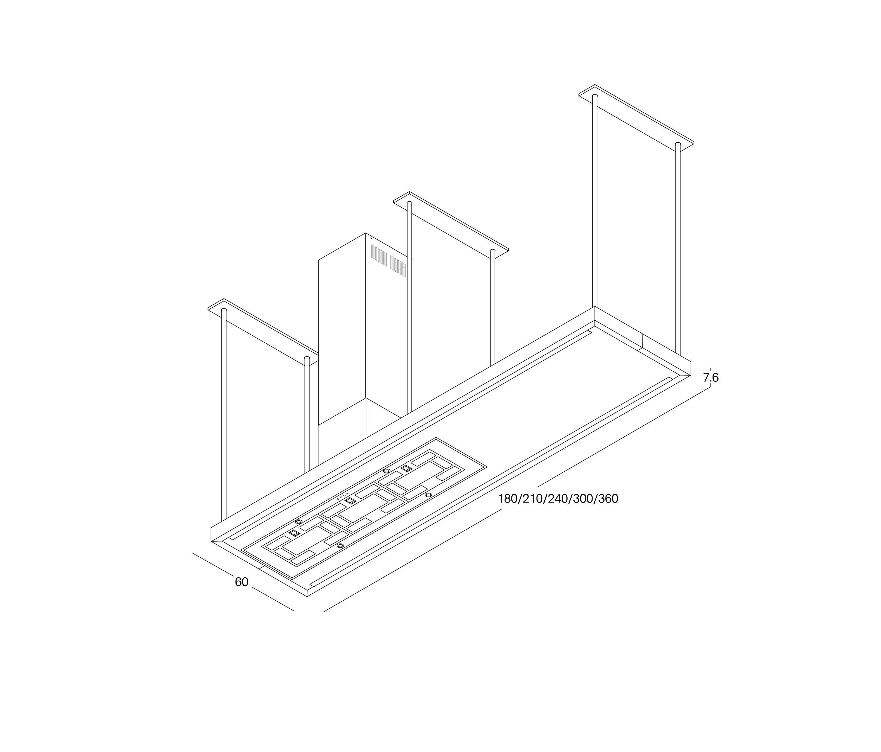 Arclinea - Convivium, Built-in Snack Bar