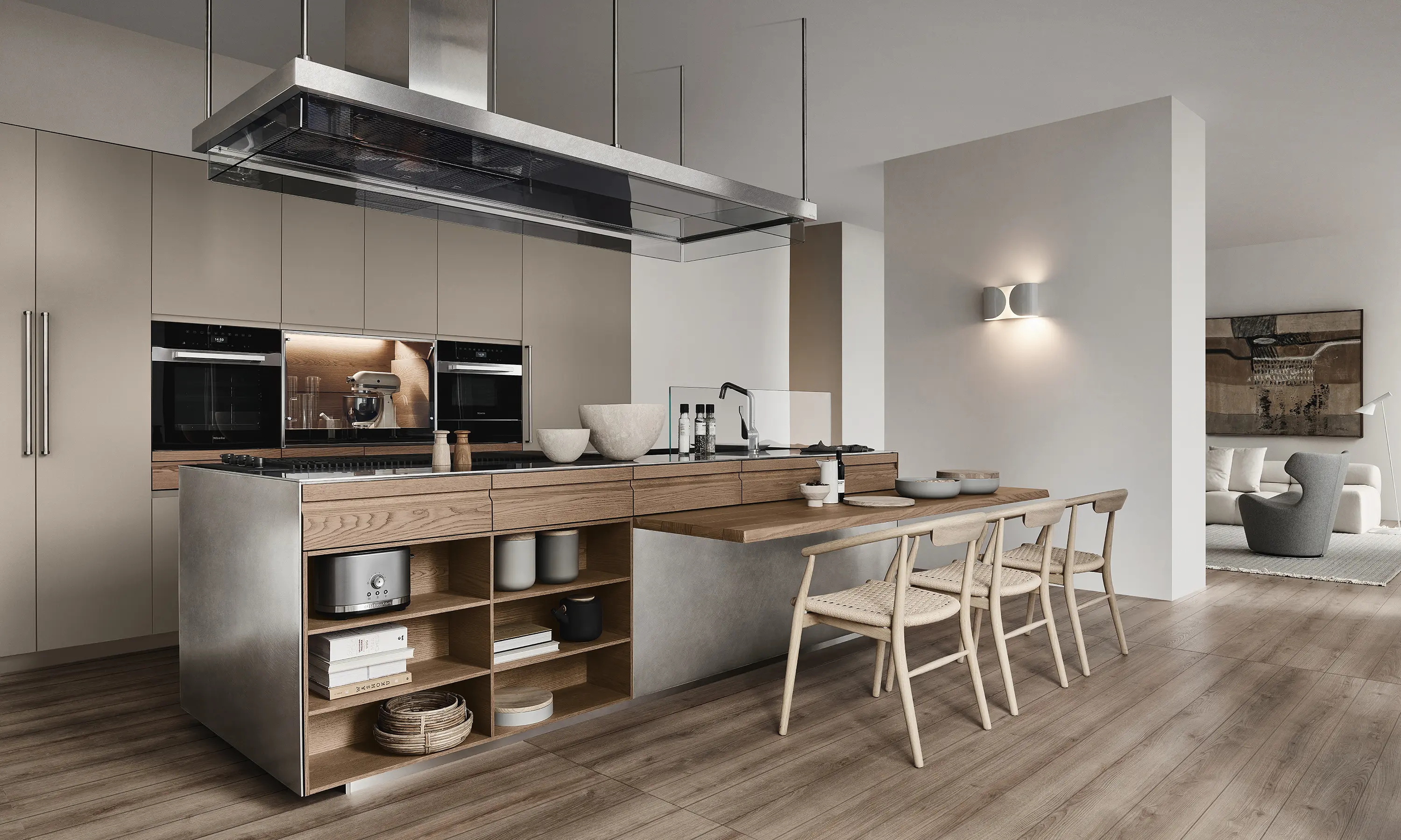 Arclinea - Convivium, Built-in Snack Bar