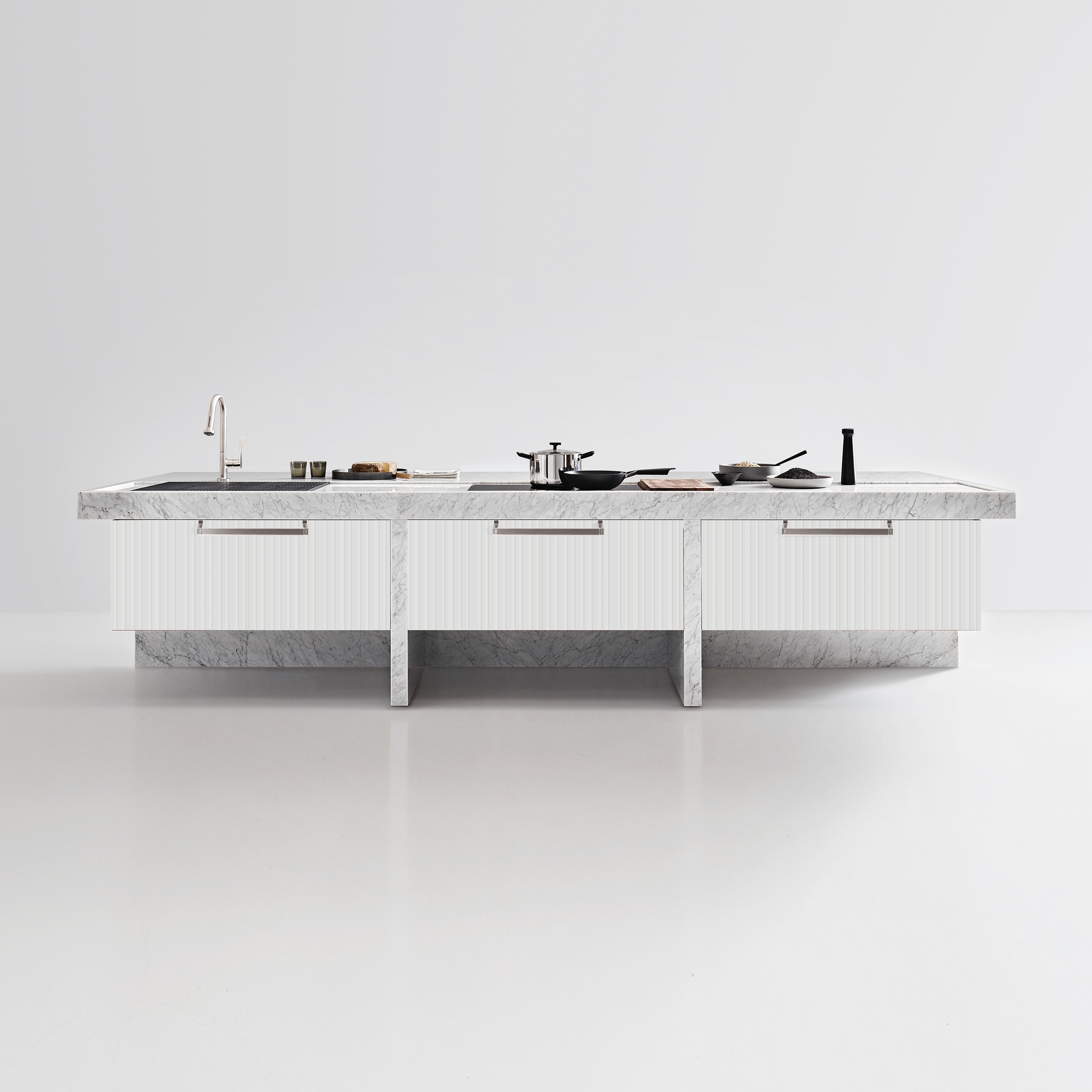 Display product Lignum Et Lapis Island from manufacturer Arclinea