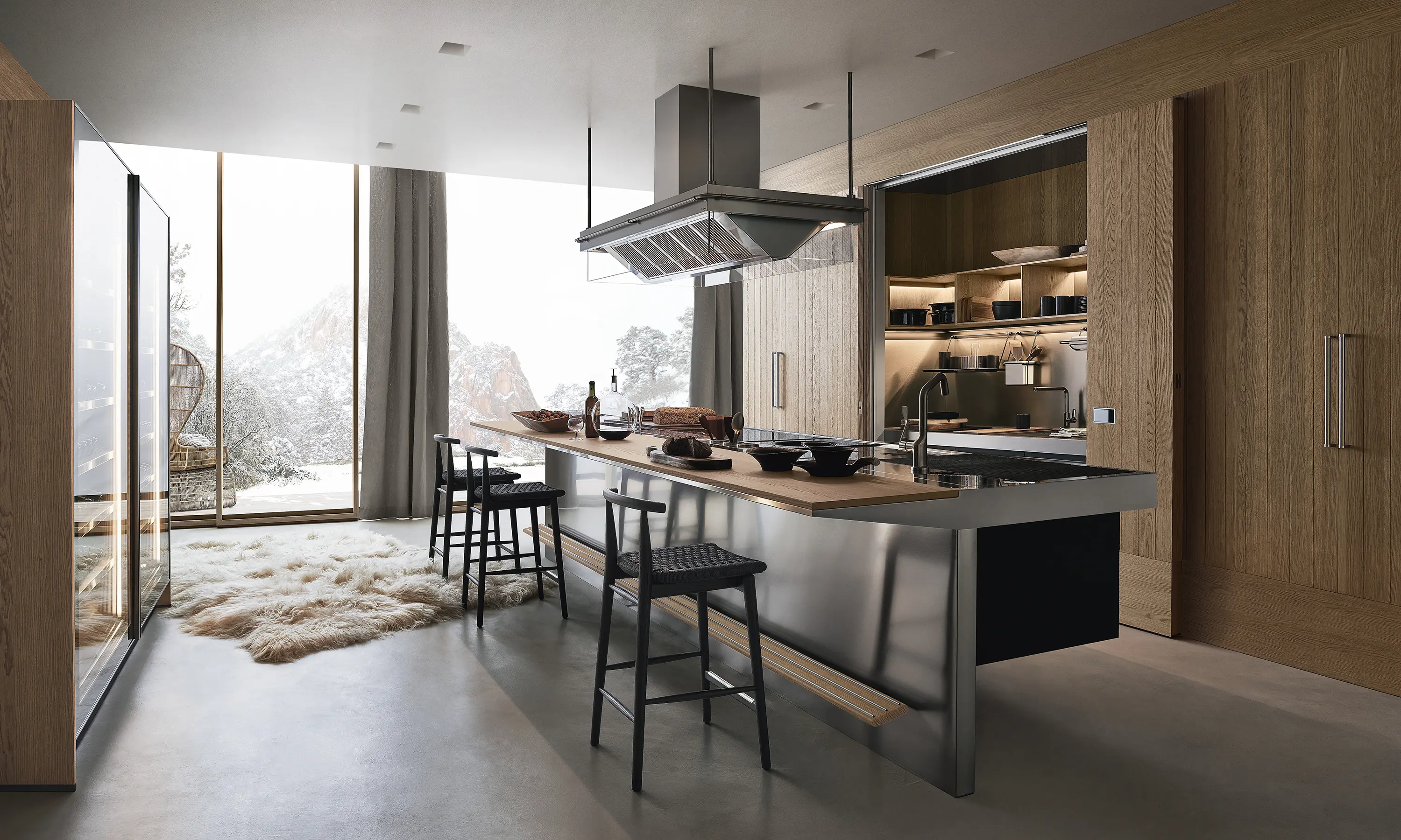 Arclinea - Lignum et Lapis, Modus Doors System