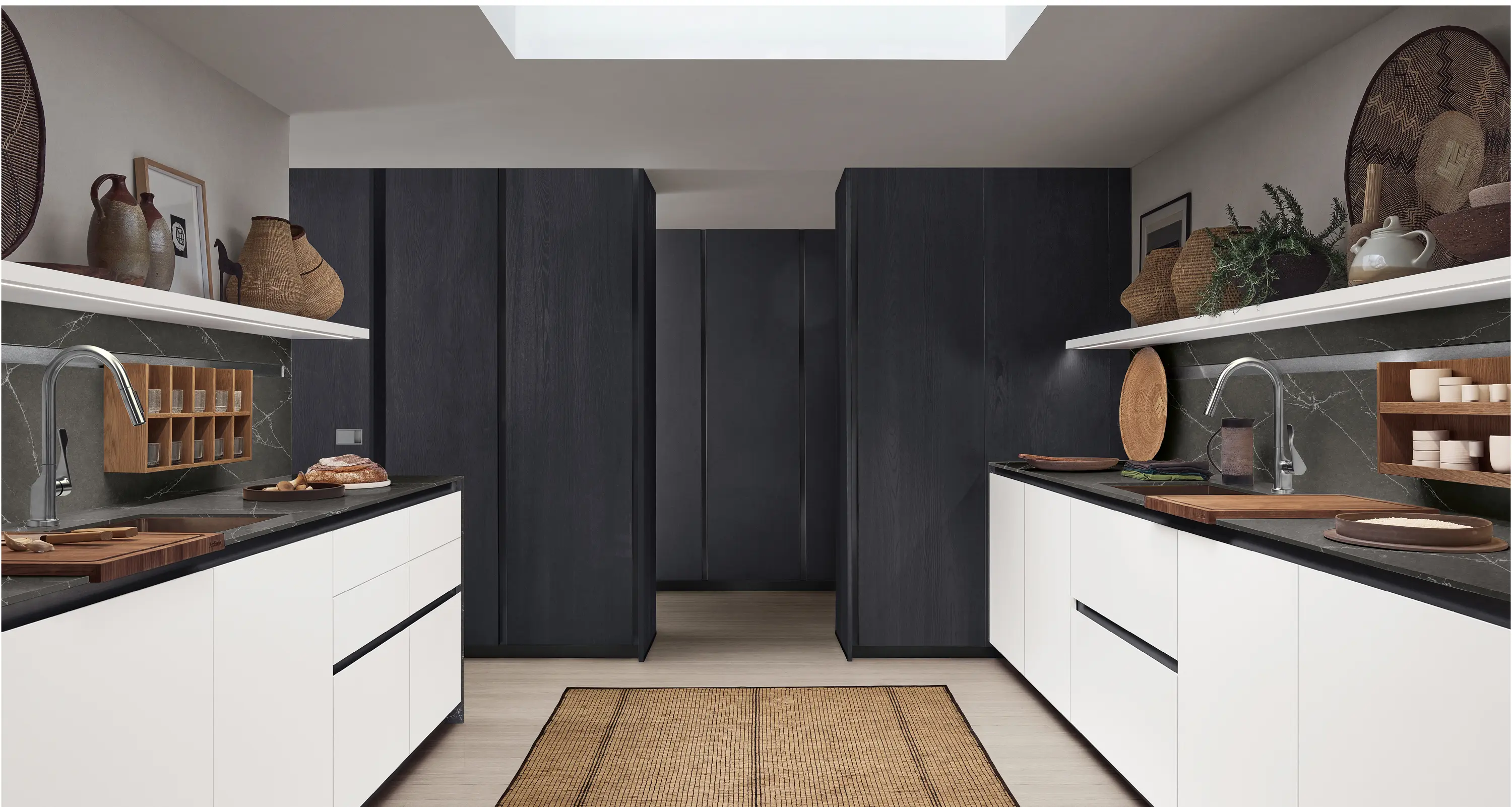 Arclinea - Thea,
Show and Wet Kitchen