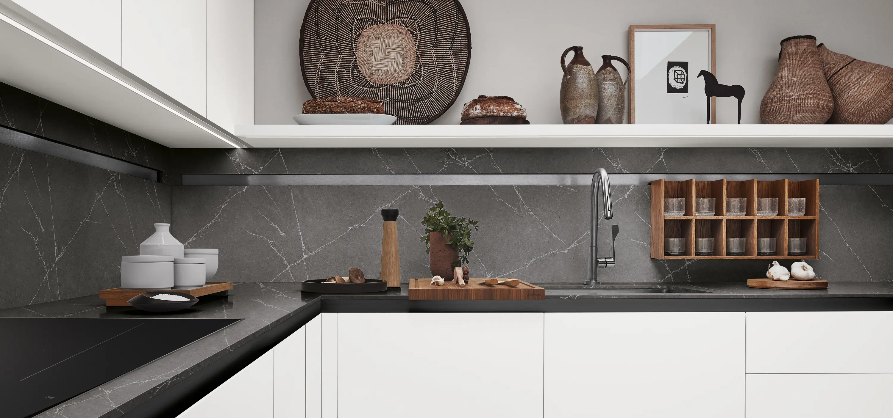 Arclinea - Thea,
Show and Wet Kitchen
