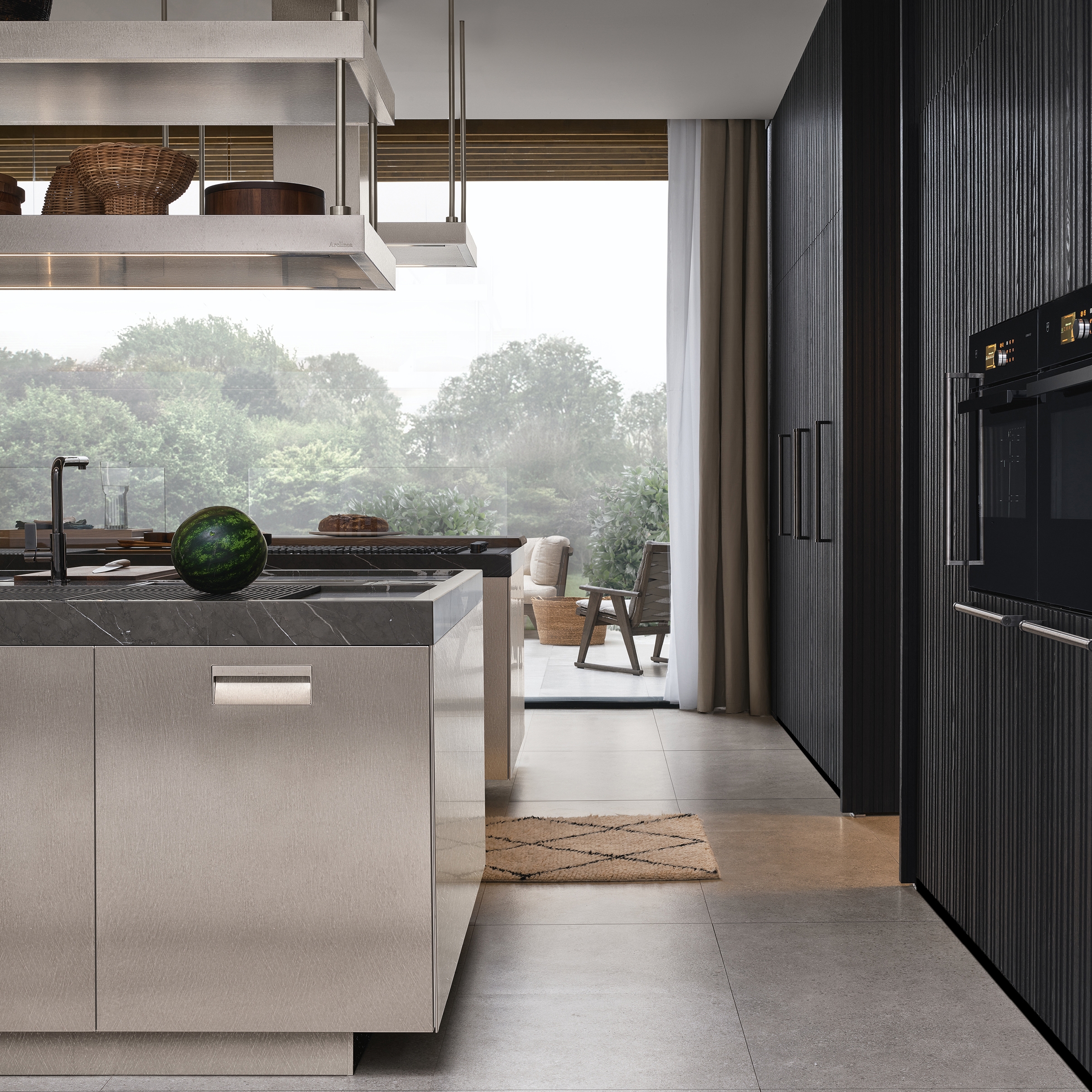 Afficher le produit Italia, Lignum et Lapis, Frame System du fabricant Arclinea