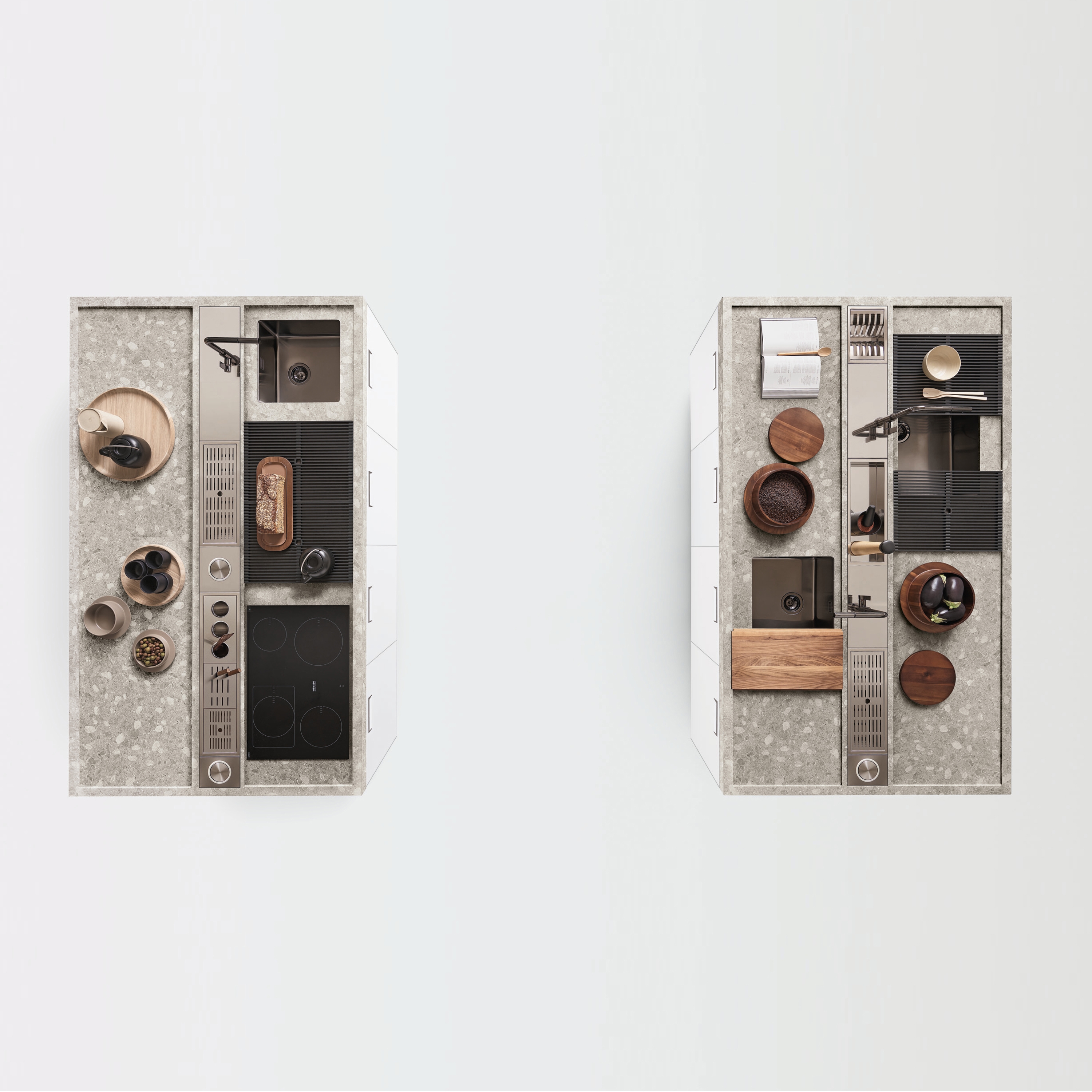 Afficher le produit Italia double îlot du fabricant Arclinea
