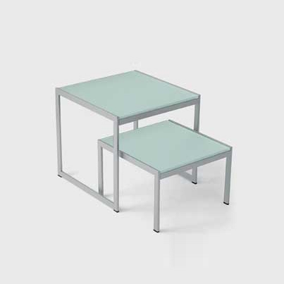 Seventies set of 2 coffee tables