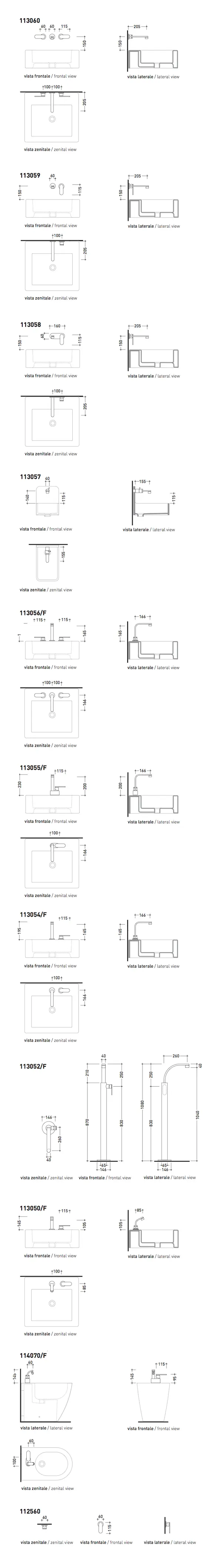 Ceramica Flaminia - One mixer