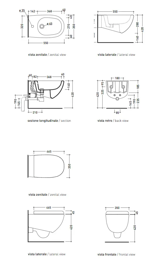 Ceramica Flaminia - Spin wc | bidet