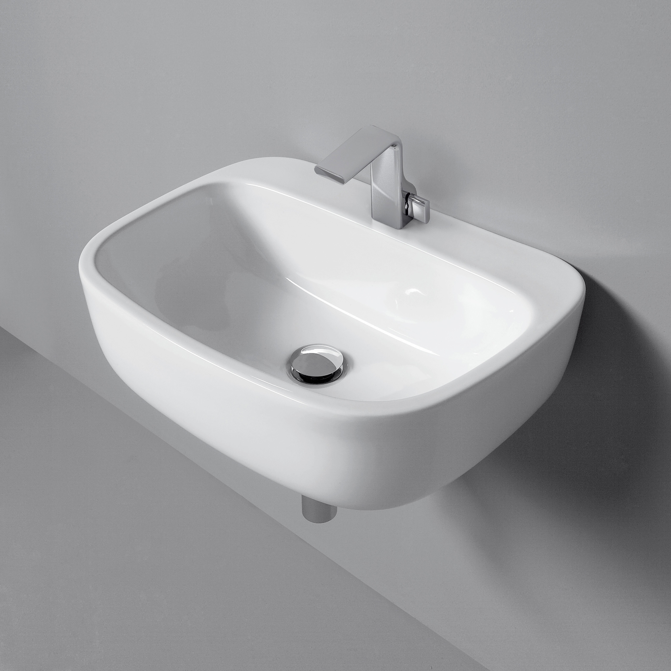 Vertoon produk Mono 54 basin van vervaardiger Ceramica Flaminia