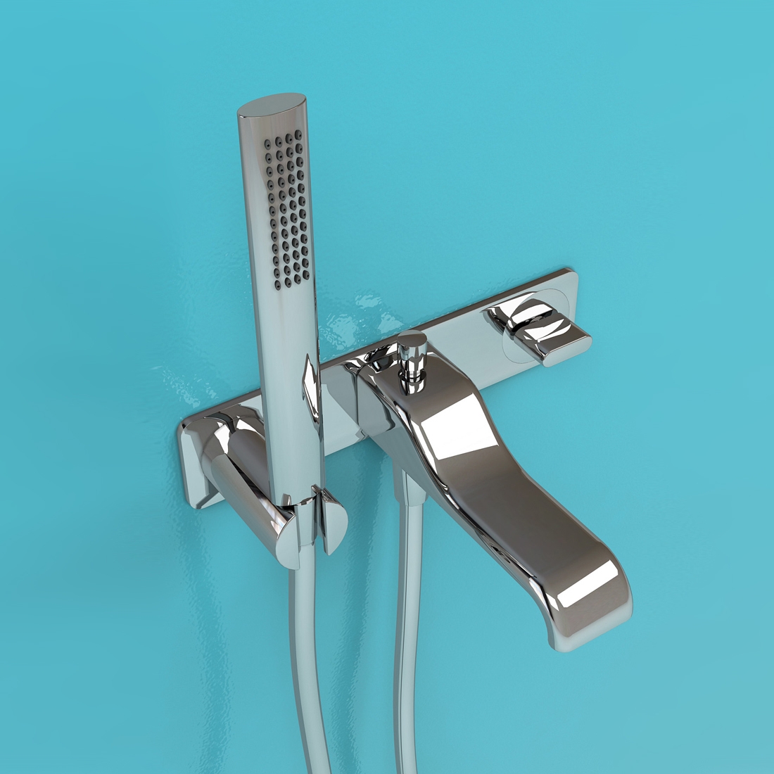 Vertoon produk Noke’ mixer van vervaardiger Ceramica Flaminia