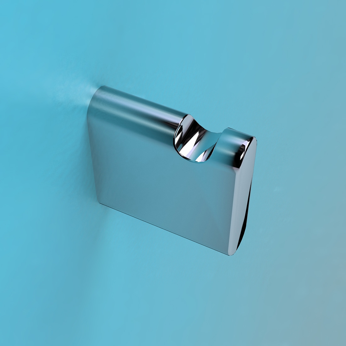 Vertoon produk Noke’ towel hook van vervaardiger Ceramica Flaminia