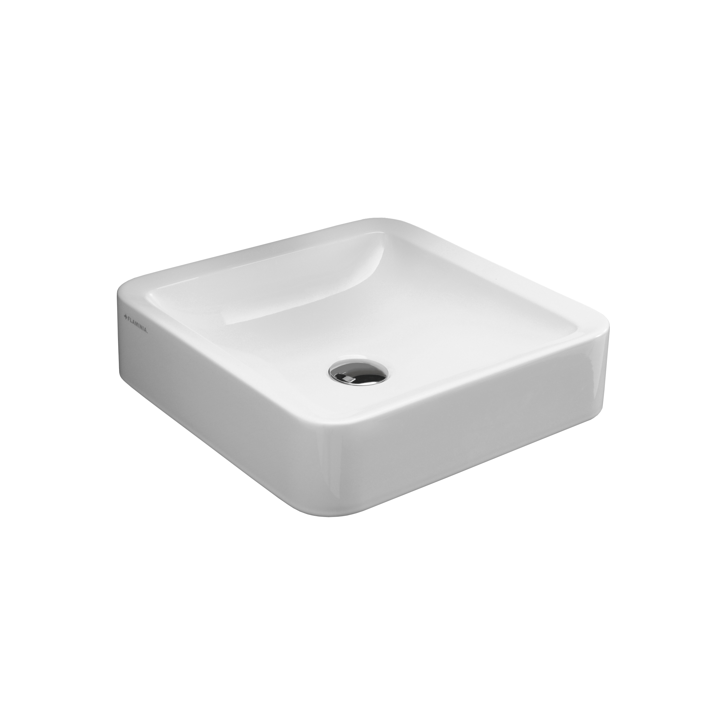 Vertoon produk Nile counter-top basin 40 van vervaardiger Ceramica Flaminia