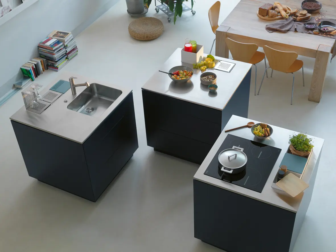 Franke Home Solutions - Creative Stainless Steel Worktop Wet Module