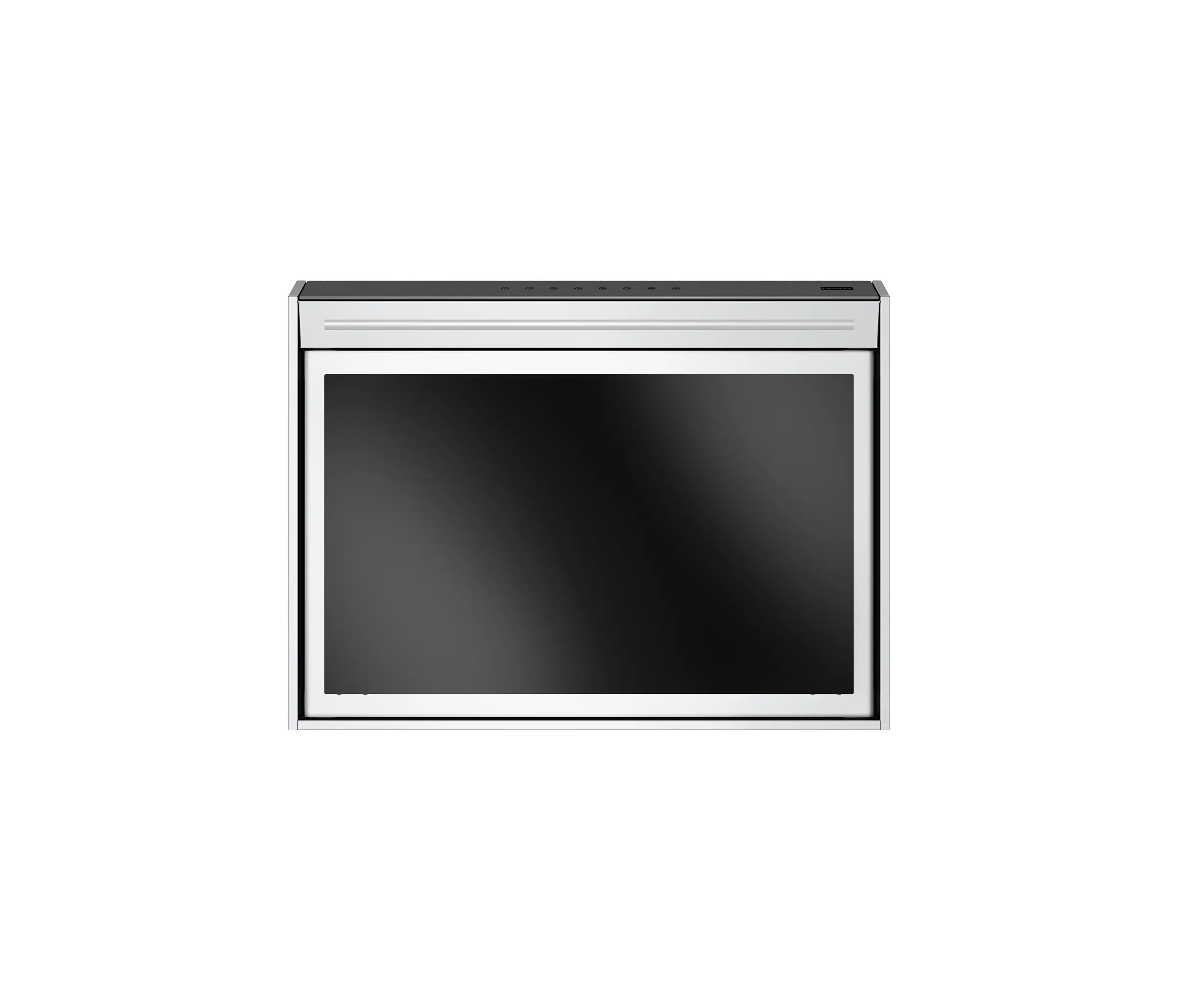Franke Home Solutions - Frames by Franke Cappa FS TS 606 W XS BK Inox Satinato - Cristallo Nero