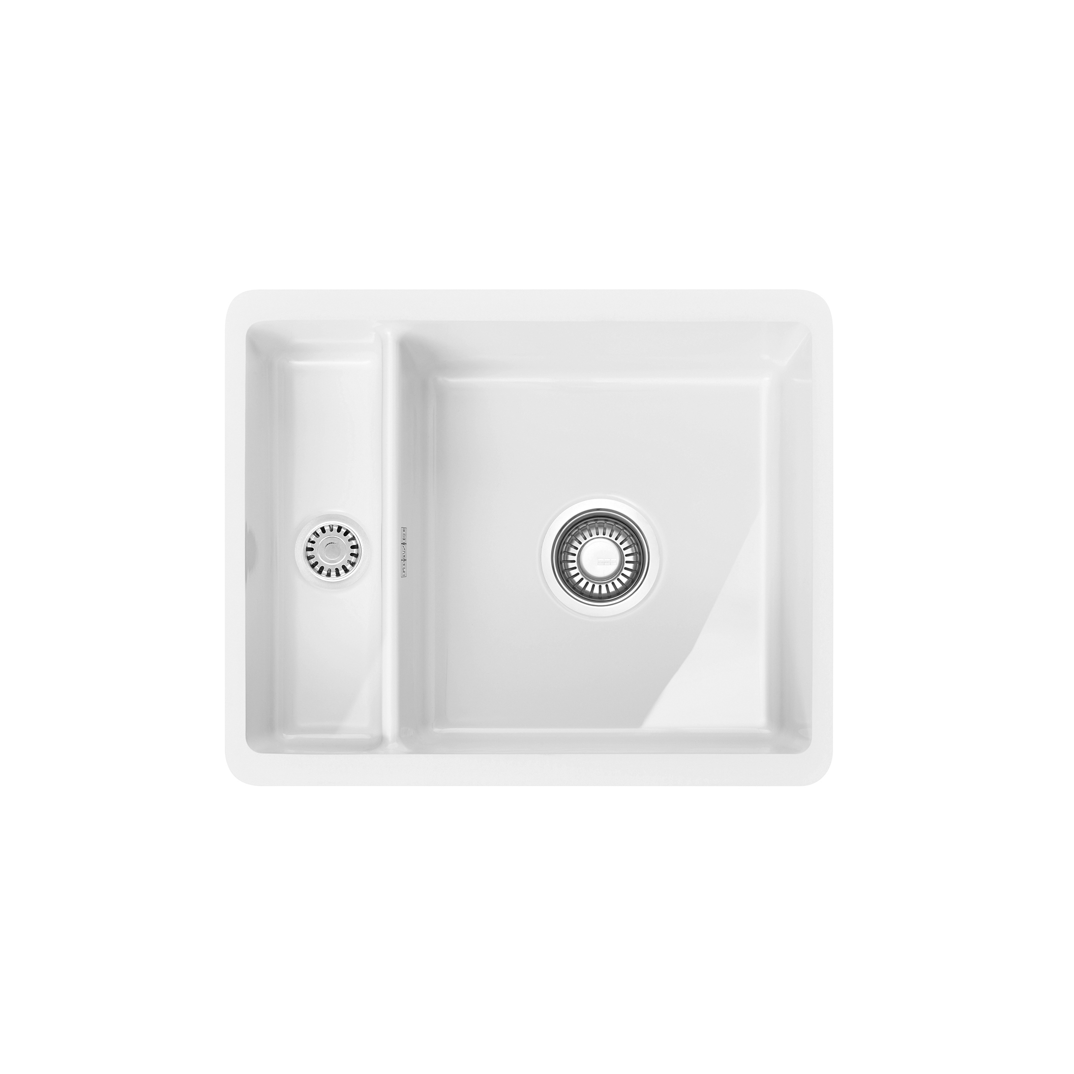 Mostrar el producto Kubus Sink KBK 160 Ceramic Glacier del fabricante Franke Home Solutions