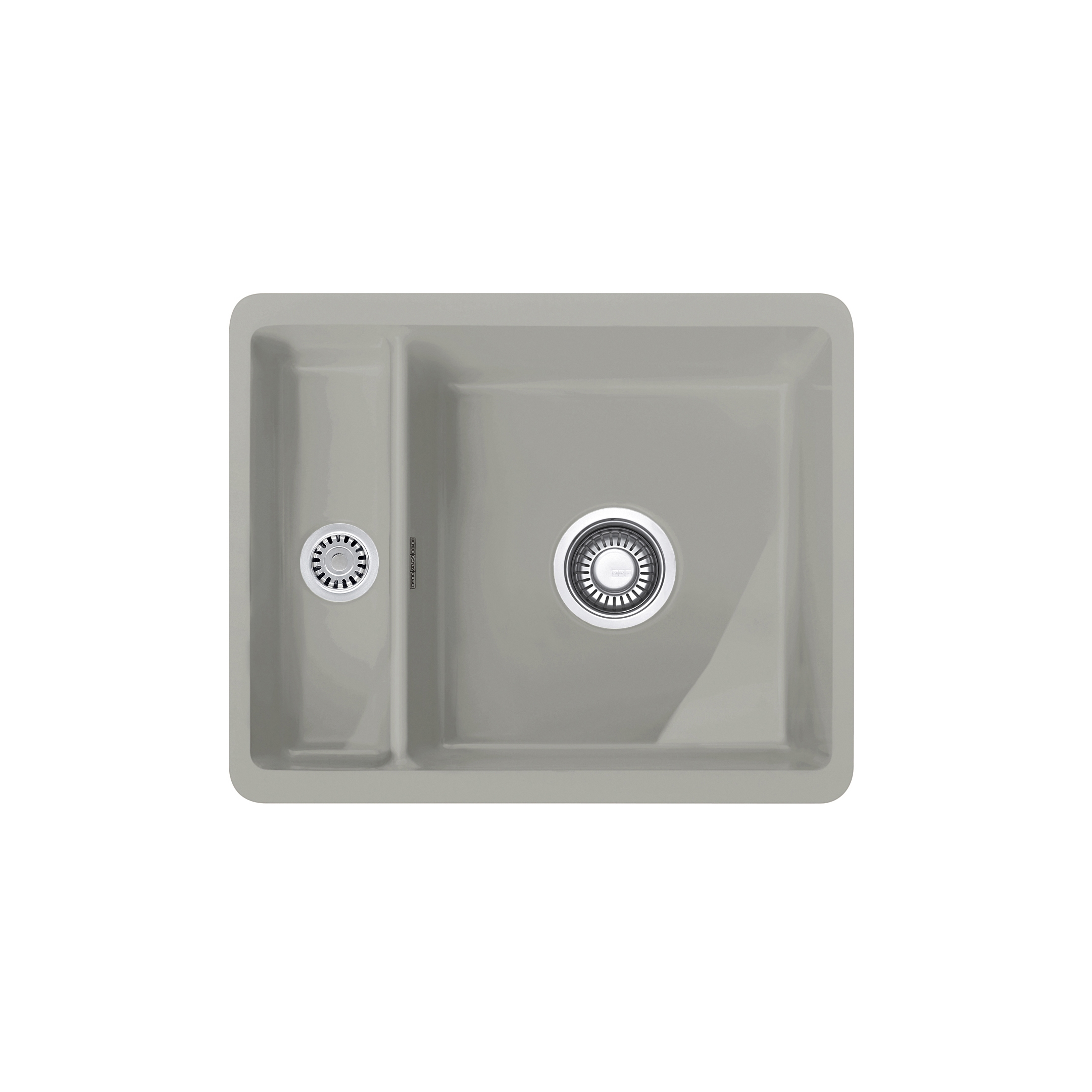 Display product Kubus Sink KBK 160 Ceramic Pearl Gray Matt from manufacturer Franke Home Solutions