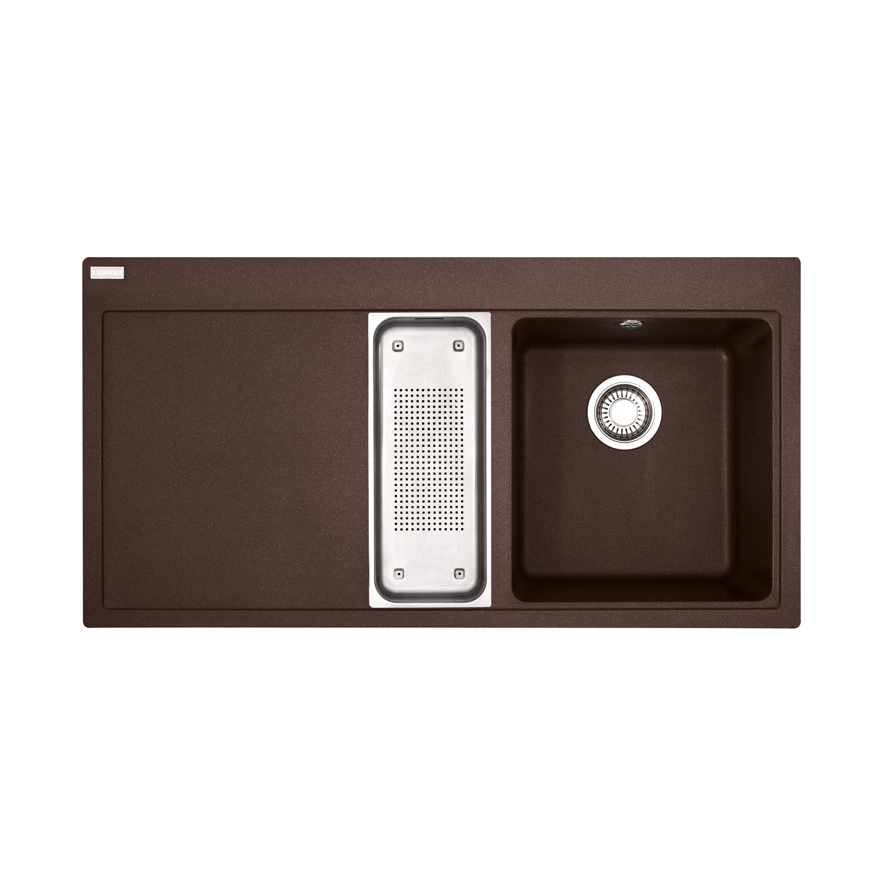 Display product Mythos Sink MTG 651-100 Fragranit + Chocolate from manufacturer Franke Home Solutions
