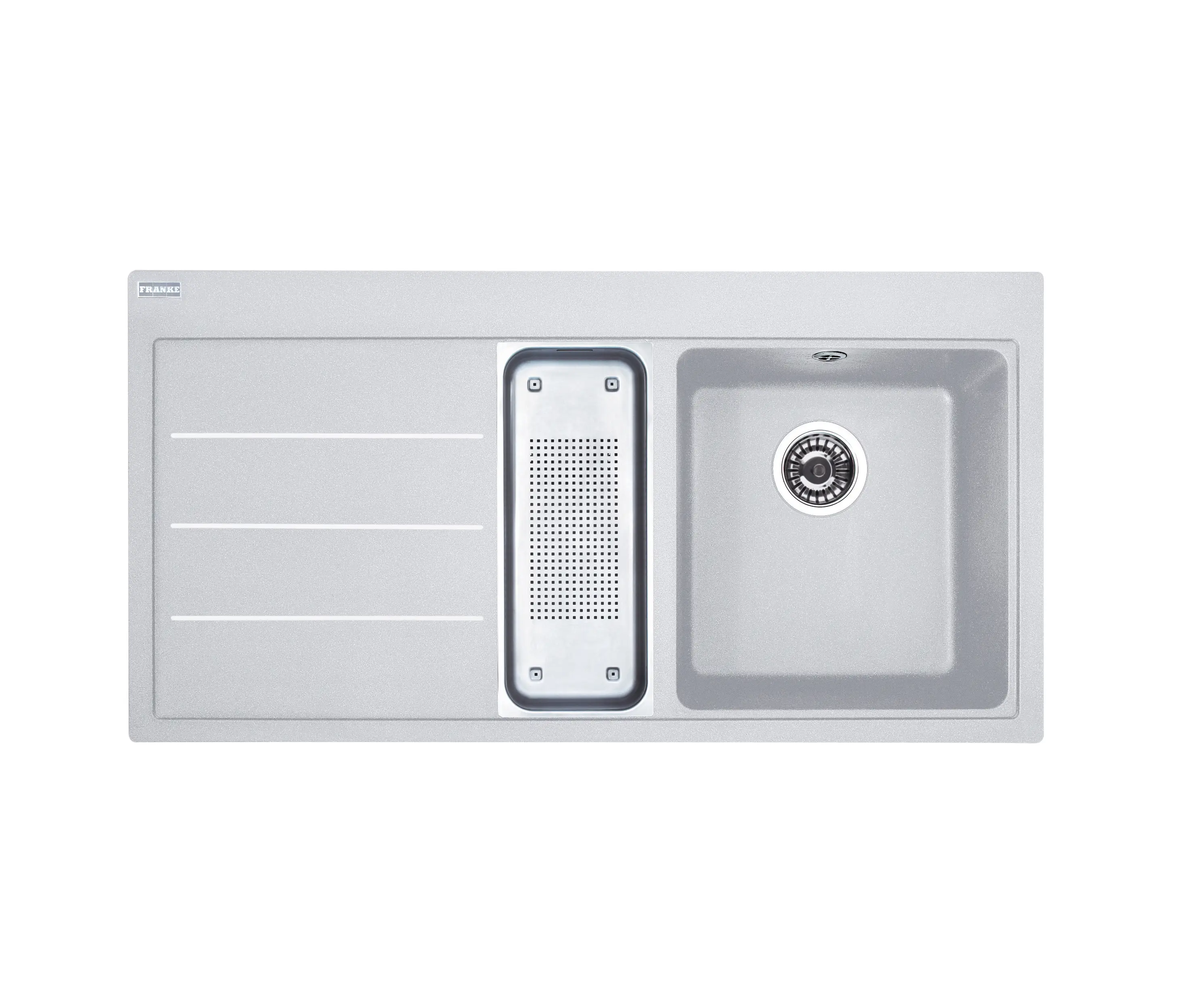 Franke Home Solutions - Mythos Sink Fusion MTF 651-100 Fragranit + Glacier