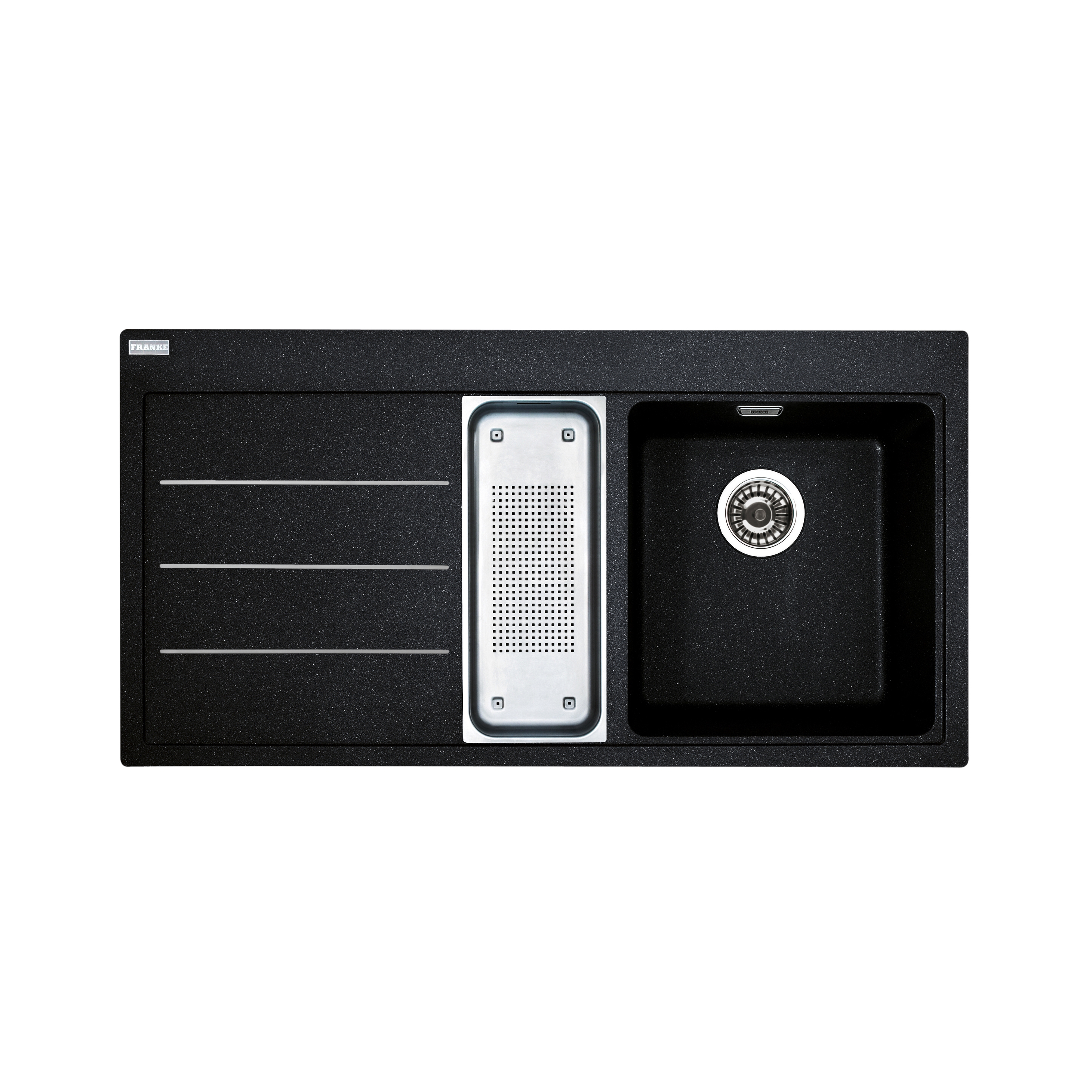 Display product Mythos Sink Fusion MTF 651-100 Fragranit + Onyx from manufacturer Franke Home Solutions
