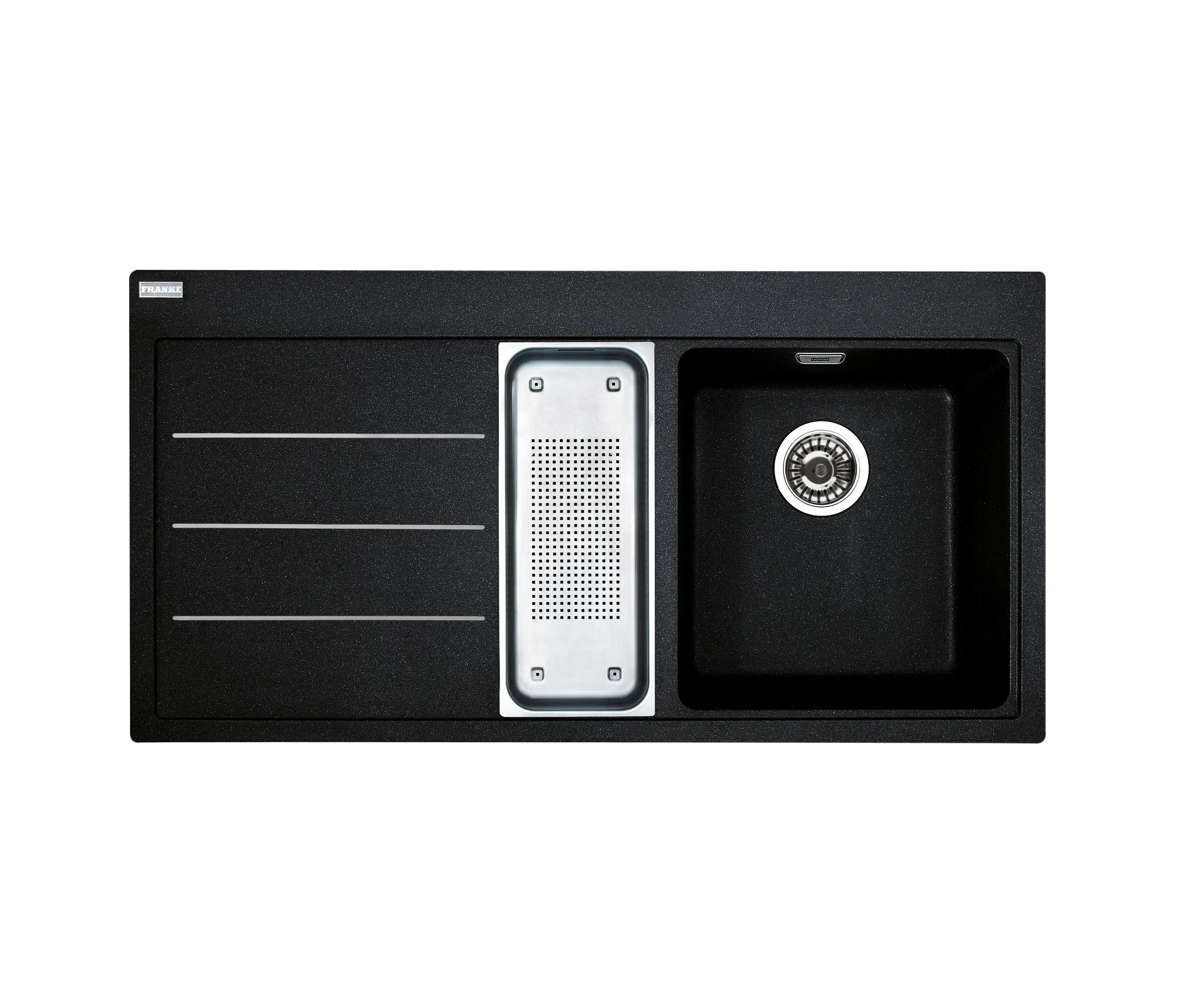 Franke Home Solutions - Mythos Sink Fusion MTF 651-100 Fragranit + Onyx