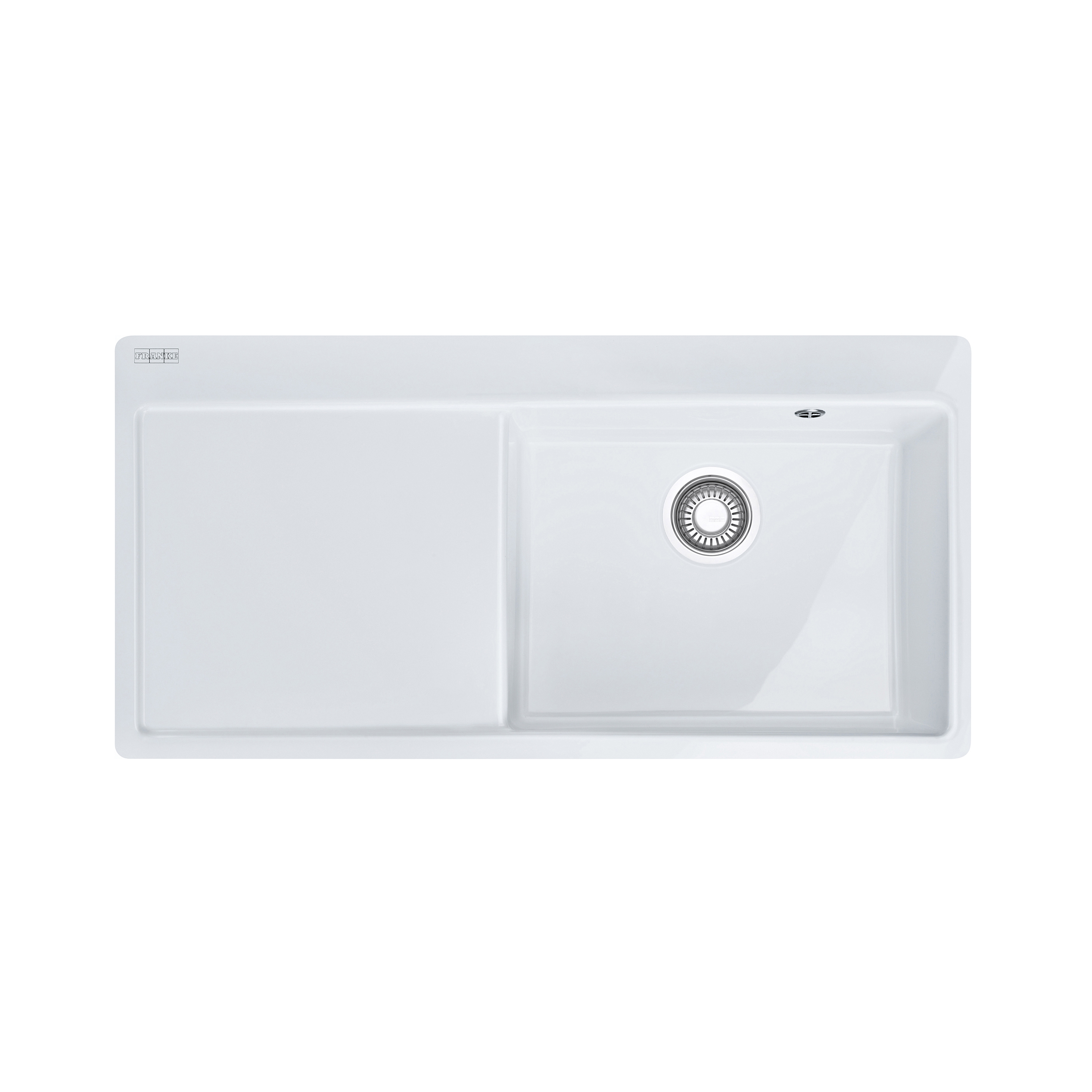Display product Mythos Sink MTK 211-100 Ceramic Glacier from manufacturer Franke Home Solutions